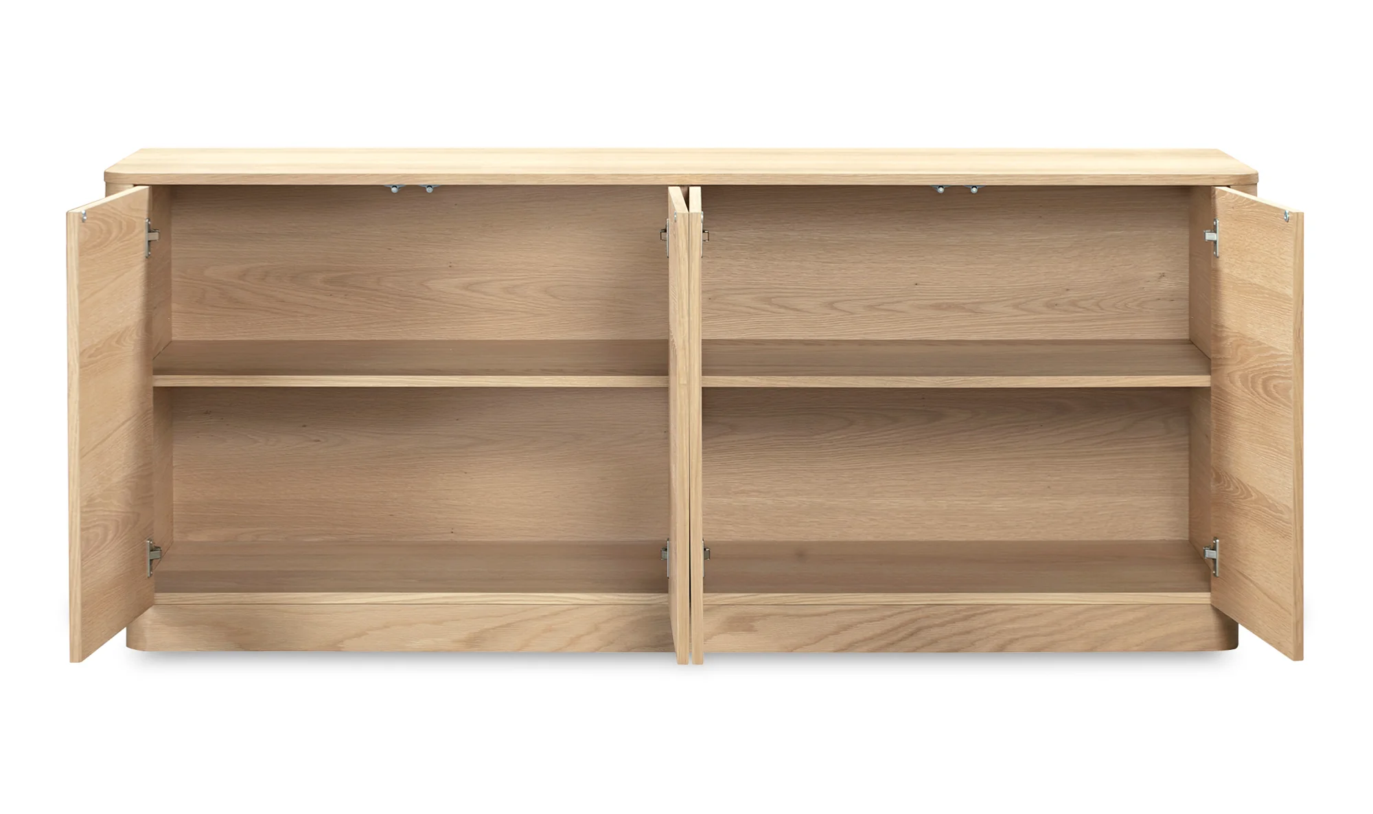 Round Off Sideboard Natural Oak - Image 4