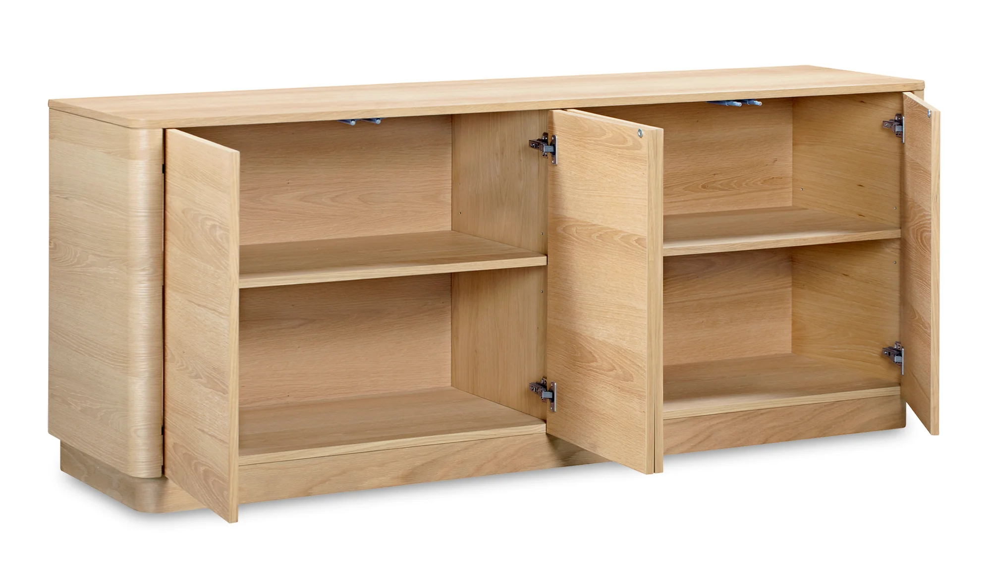 Round Off Sideboard Natural Oak - Image 5