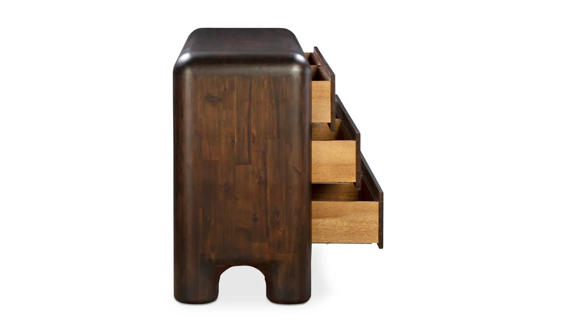 Rowan 6 Drawer Dresser Dark Brown - Image 8