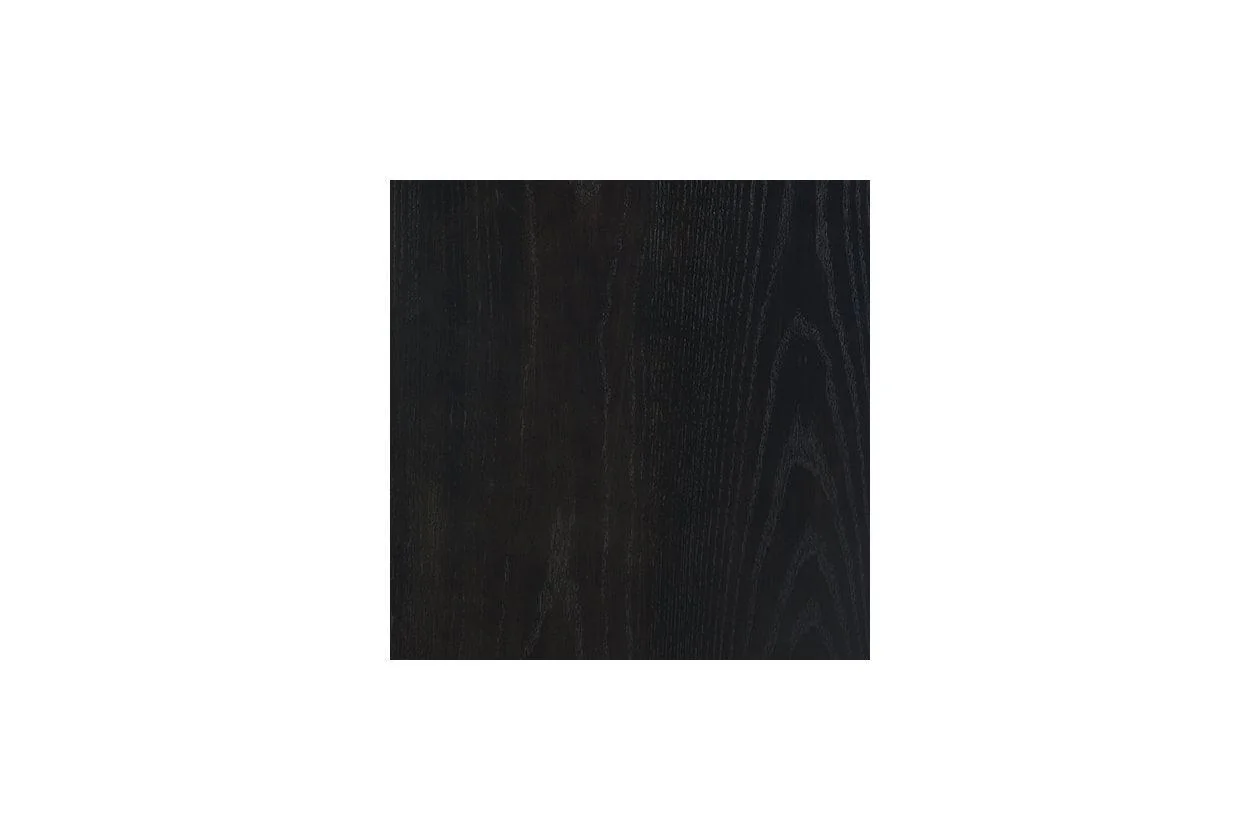 Rowanbeck Gray/Black California King Upholstered Panel Bed - Image 8