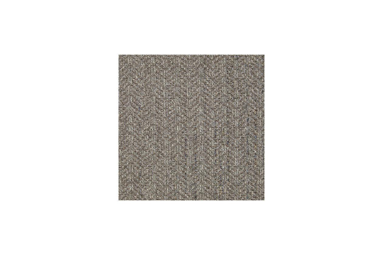 Rowanbeck Gray/Black King Upholstered Panel Bed - Image 8