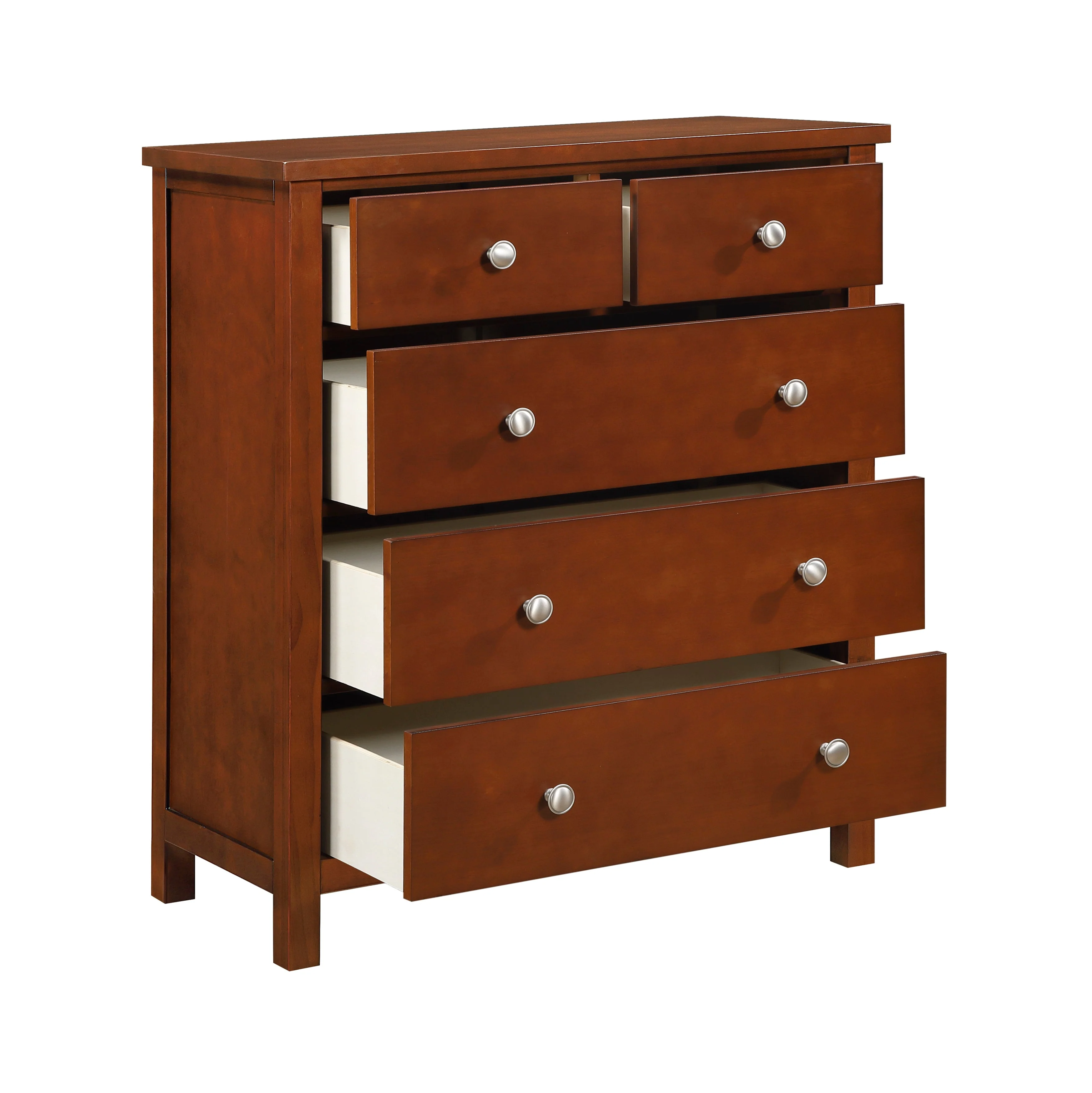 Rowe Dark Cherry Drawer Chest - Image 3