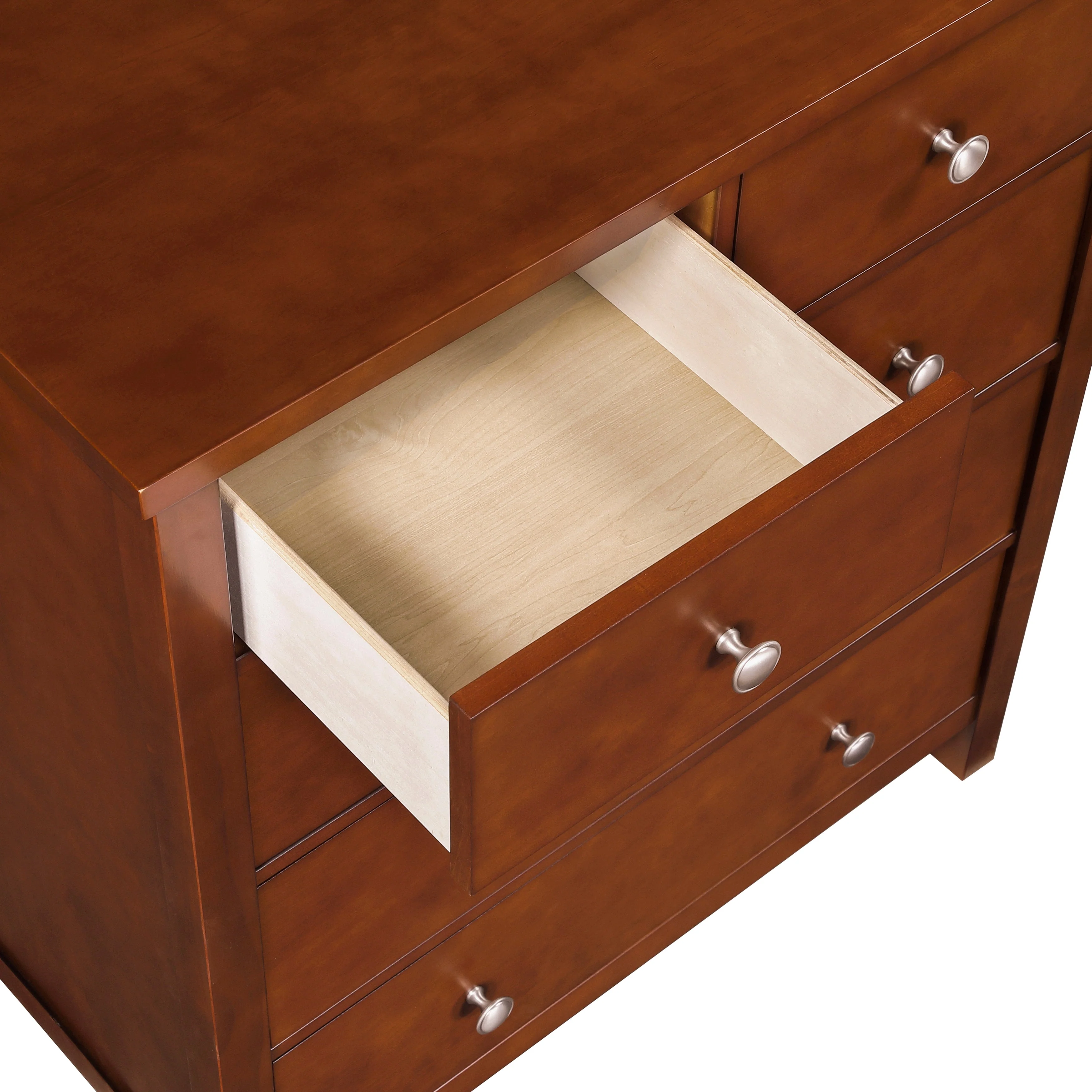 Rowe Dark Cherry Drawer Chest - Image 4