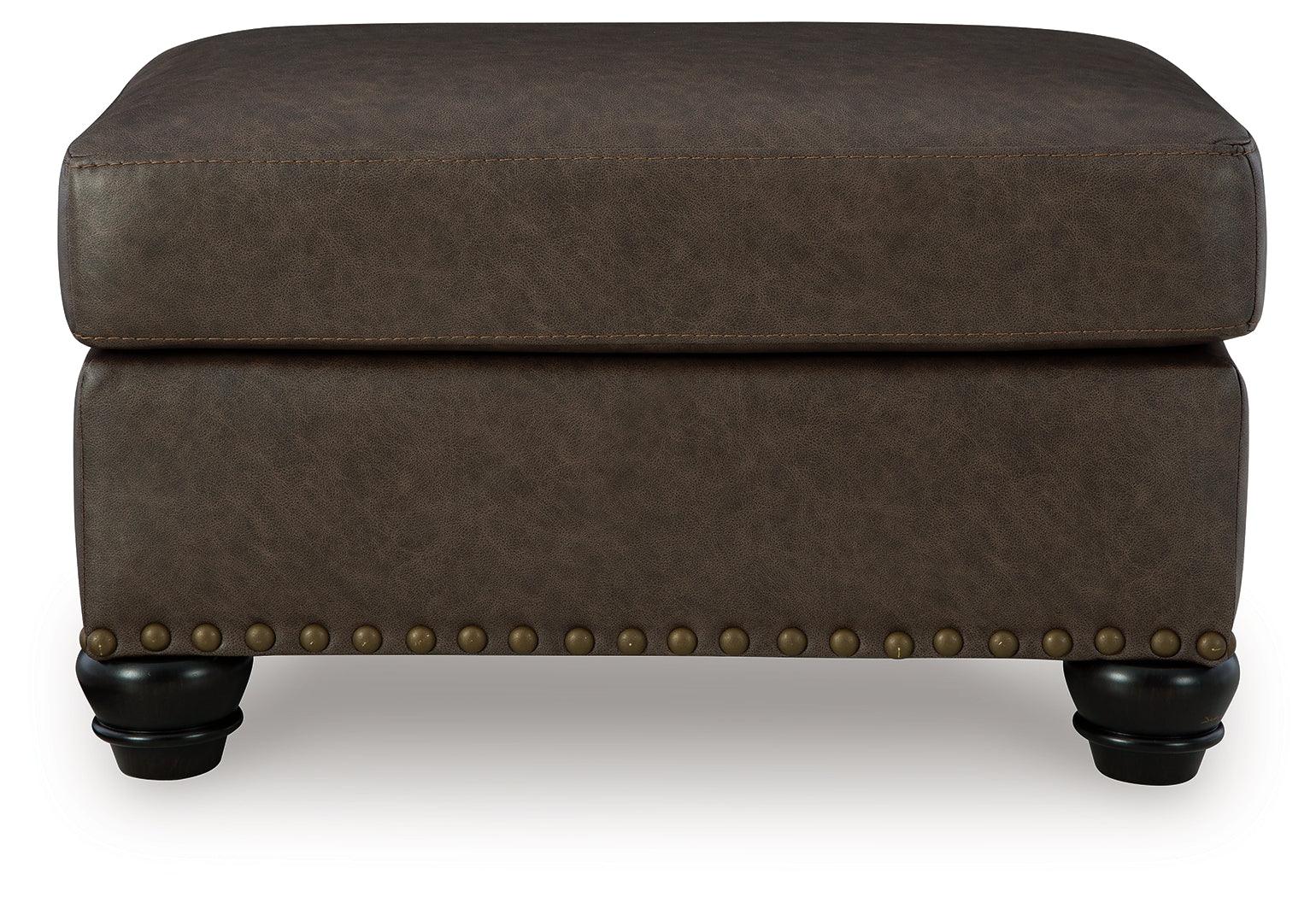 Roxmere Umber Ottoman - Image 2