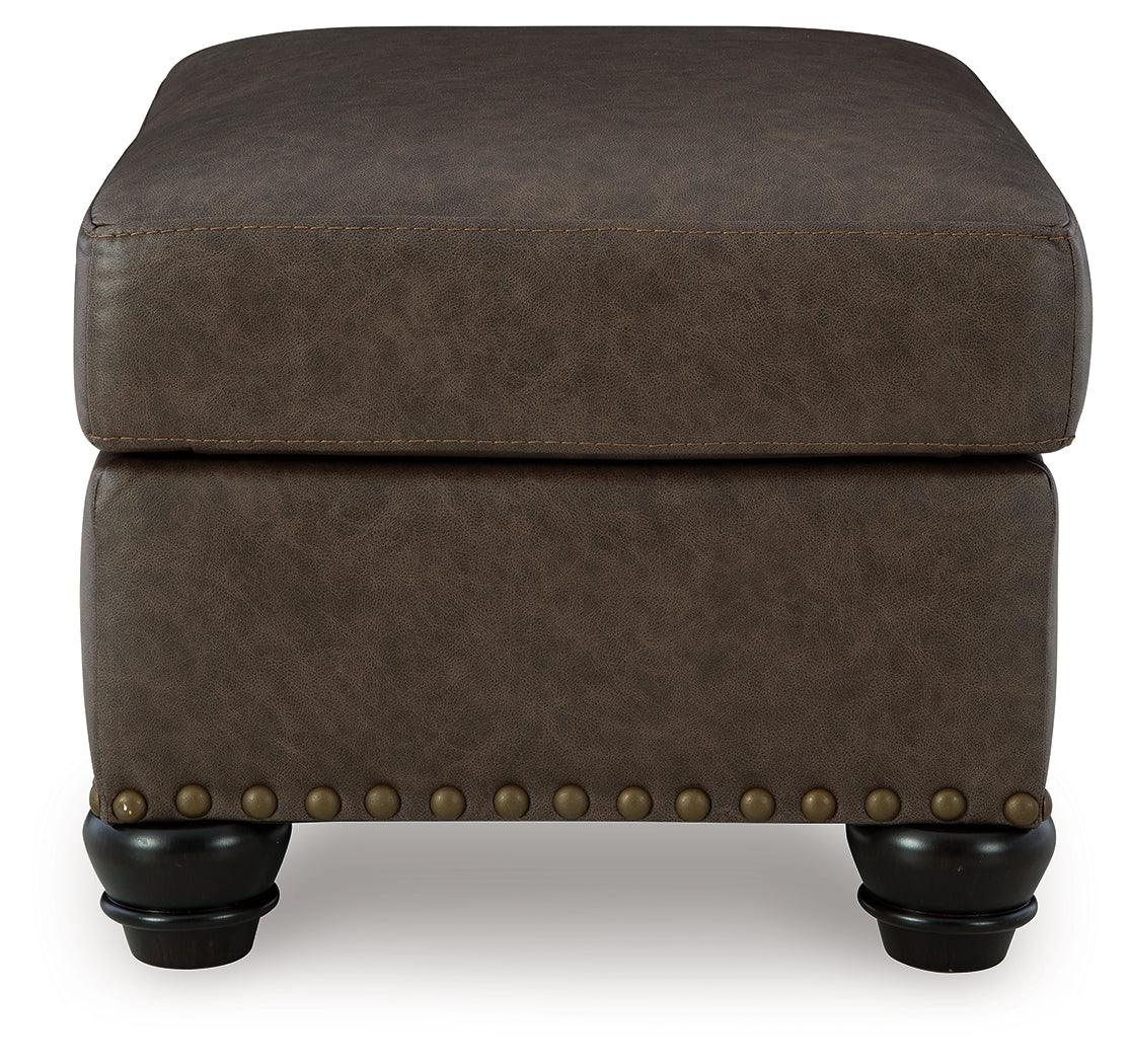 Roxmere Umber Ottoman - Image 3
