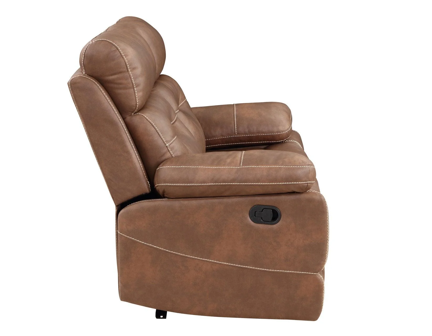 Rudger 3-Piece Brown Manual Motion Reclining Set - Image 12