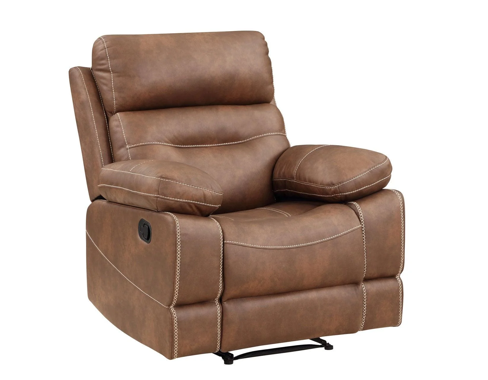Rudger 3-Piece Brown Manual Motion Reclining Set - Image 9