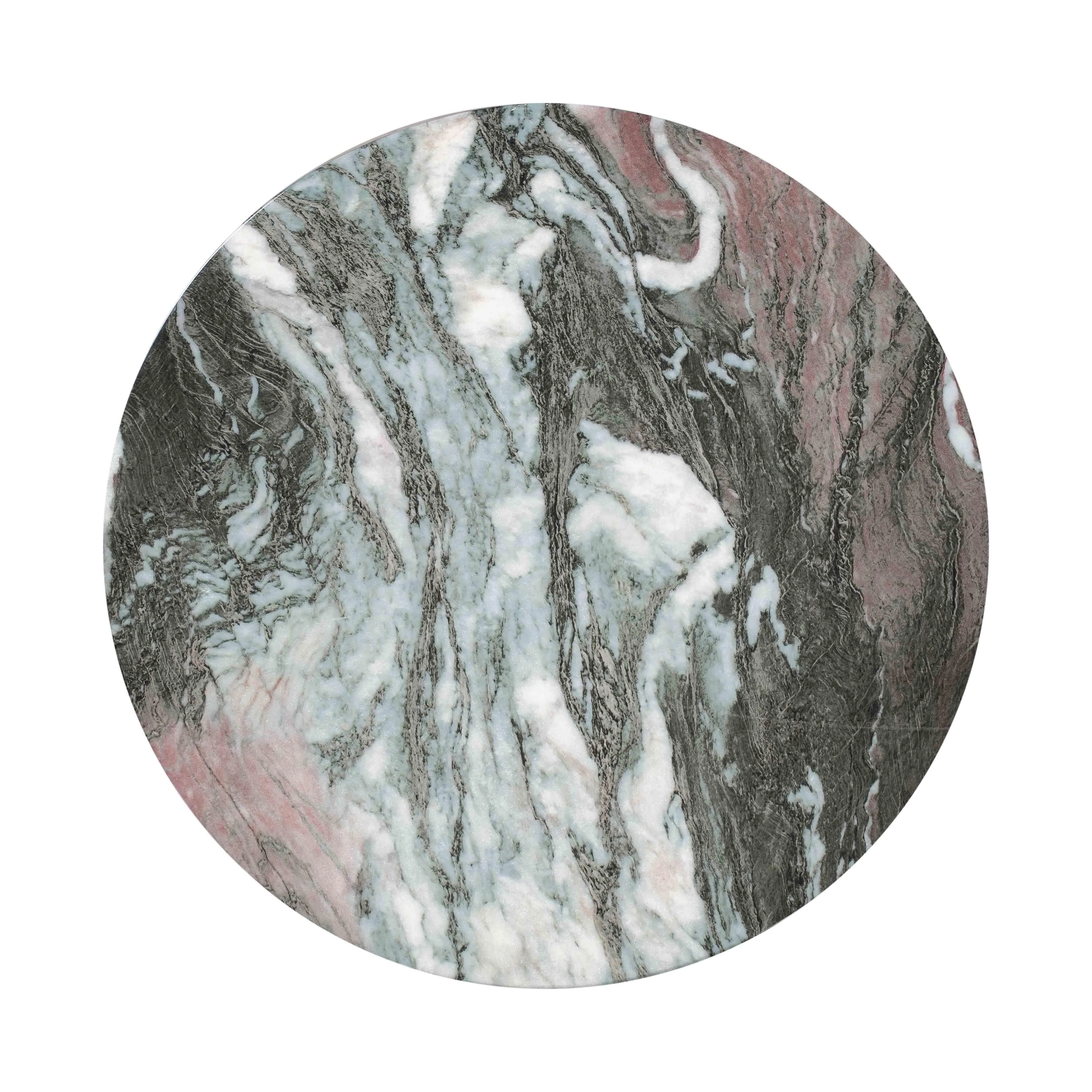 Rue Marble Indoor / Outdoor Round Side Table - Image 16