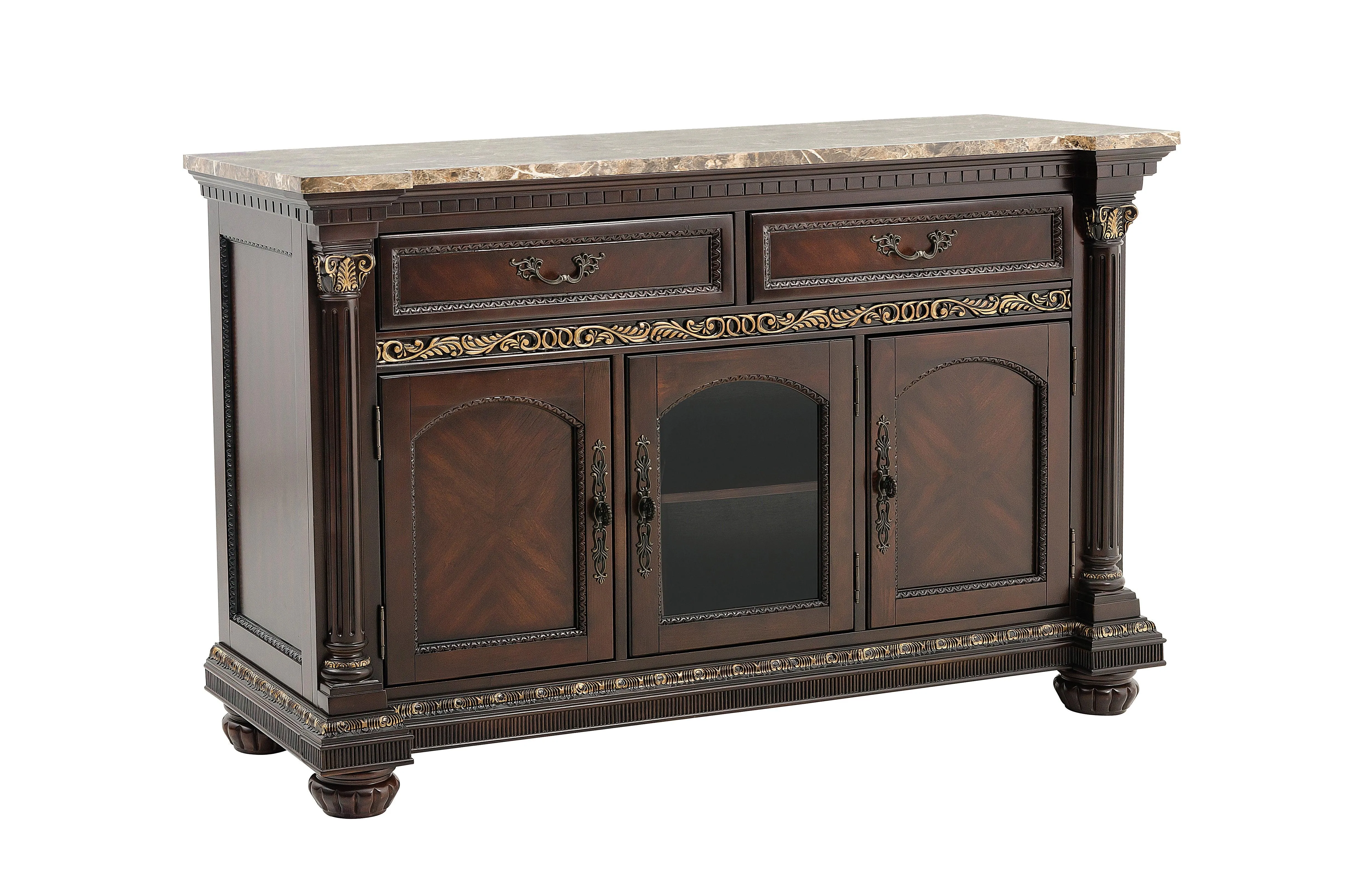 Russian Hill Warm Cherry Server - Image 2