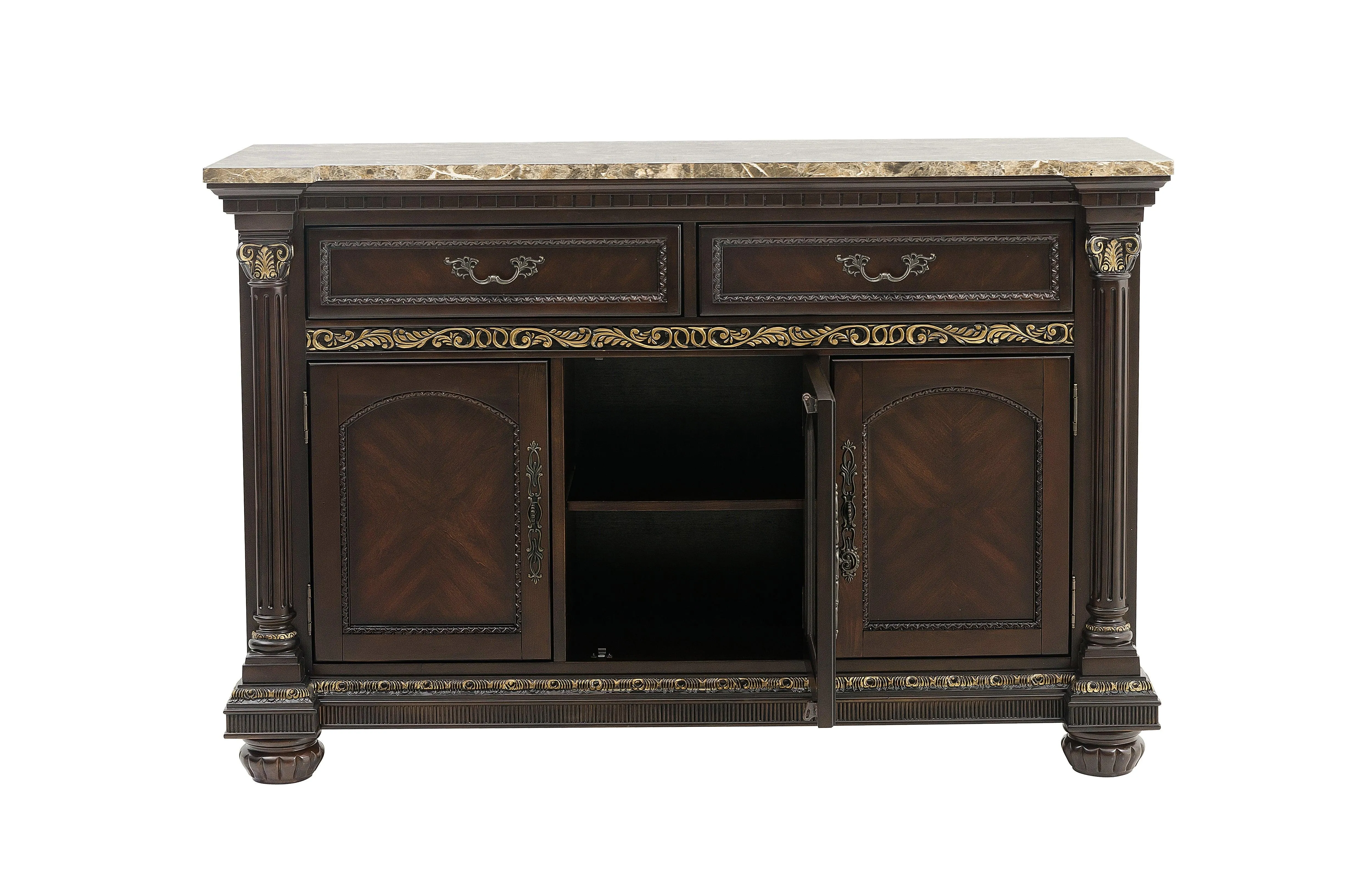Russian Hill Warm Cherry Server - Image 3