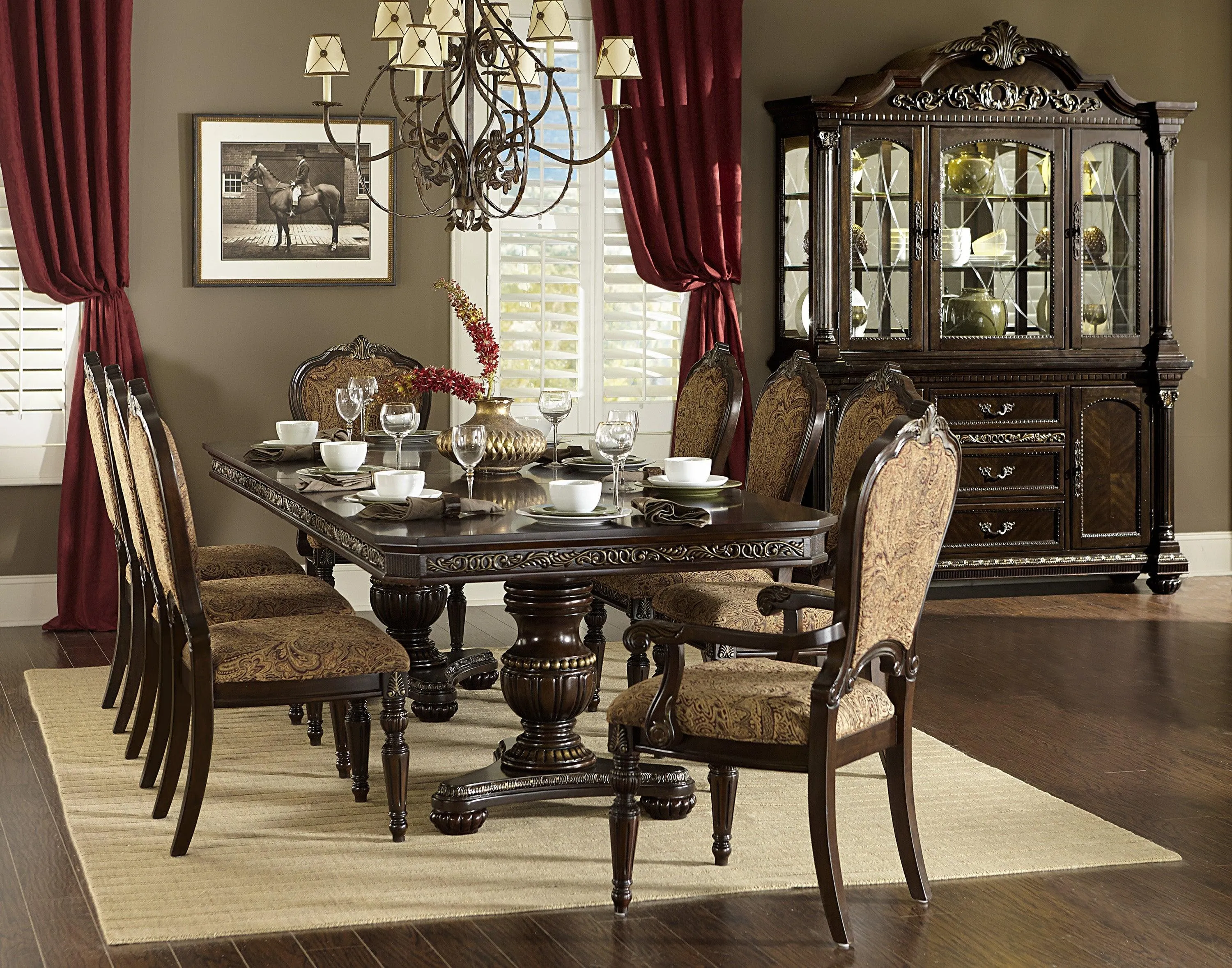 Russian Hill Warm Cherry Side Chair, Set of 2 - Image 2