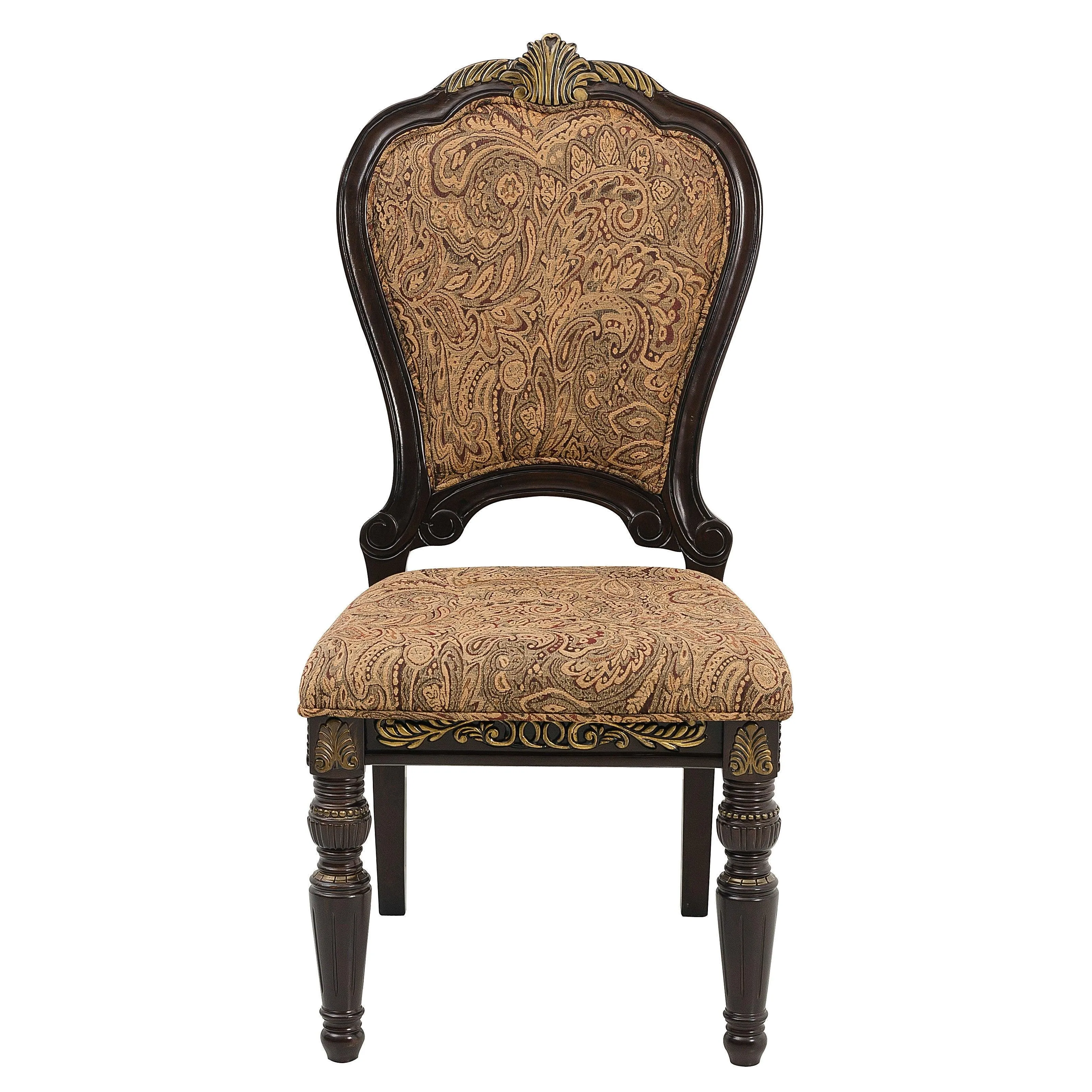 Russian Hill Warm Cherry Side Chair, Set of 2 - Image 3