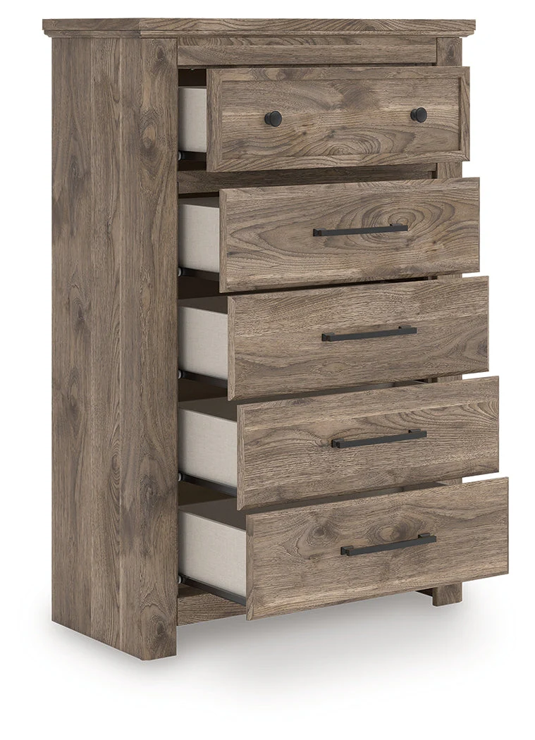 Rusticott Brown Chest of Drawers - Image 2