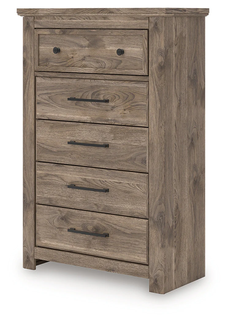 Rusticott Brown Chest of Drawers - Image 3