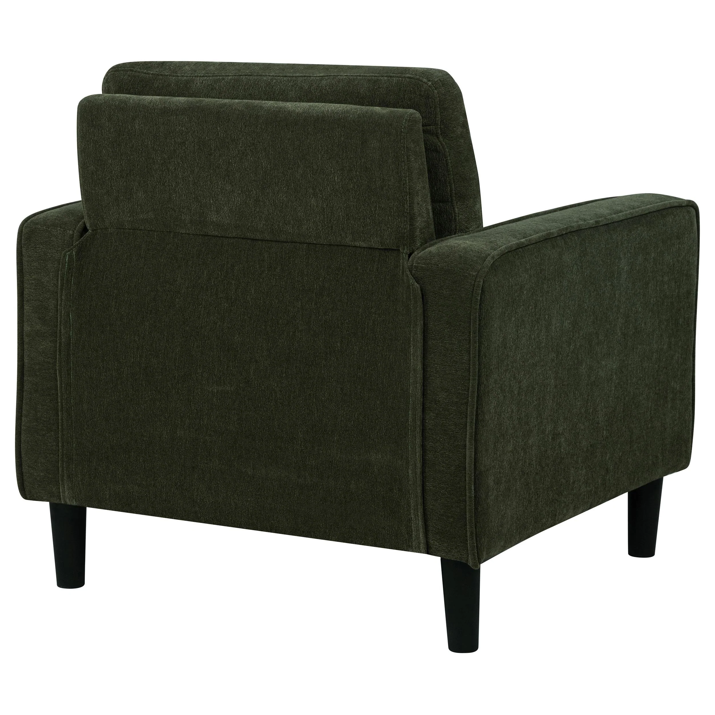Ruth Matcha Green Fabric Upholstered Track Arm Accent Chair - Image 6