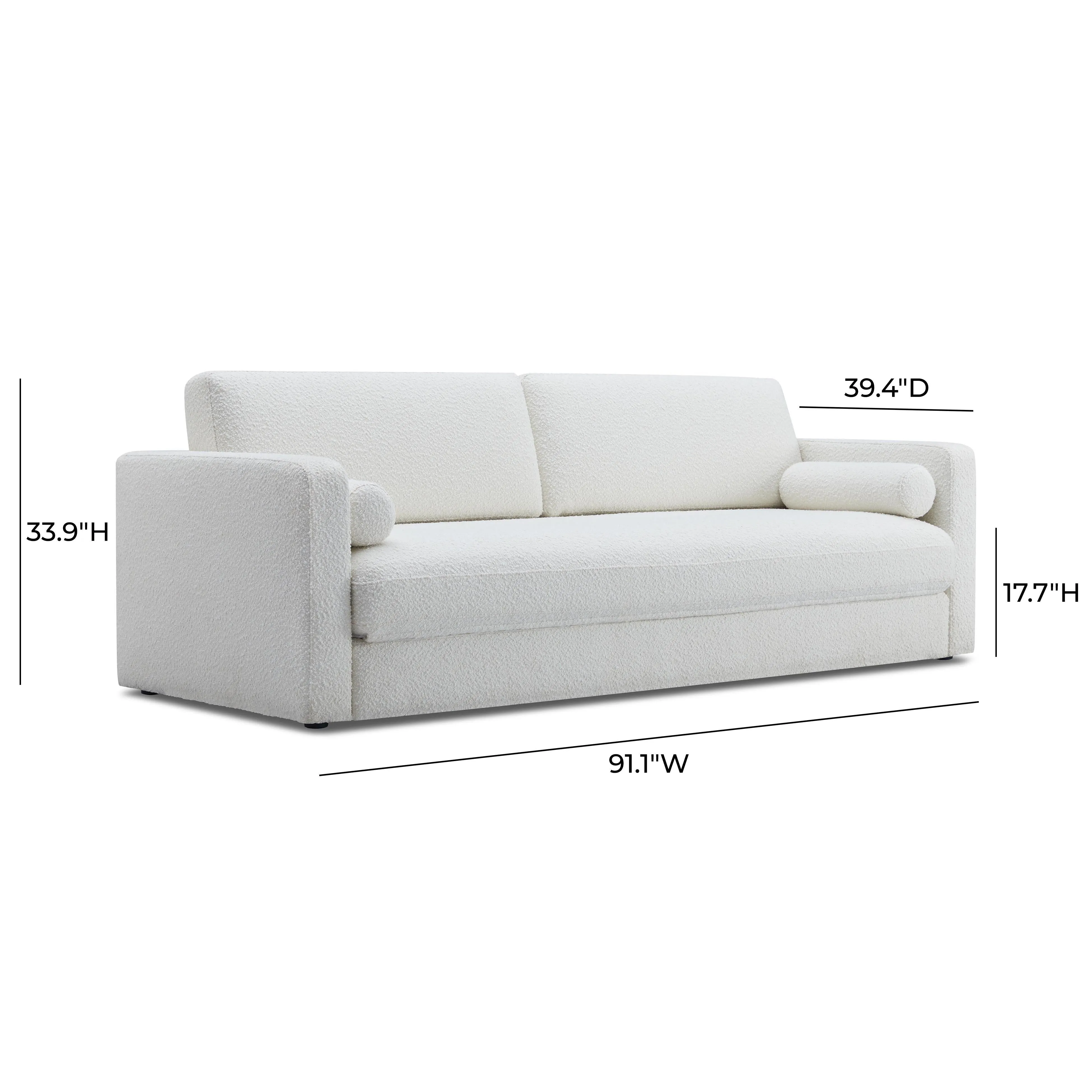 Ryan Boucle Sofa Bed - Image 9