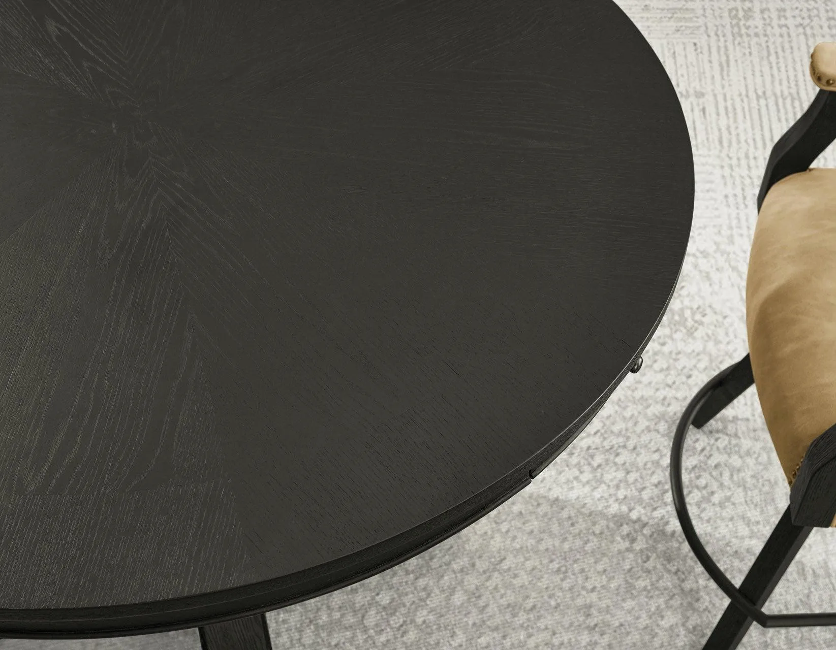 Rylie 6-PIece Counter Game Dining Set, Black Finish - Image 16