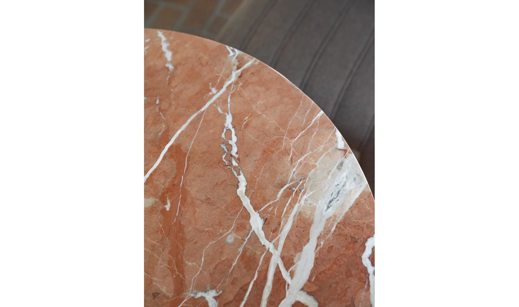 Sage Cafe Table Rosso Alicante Red Marble - Image 4