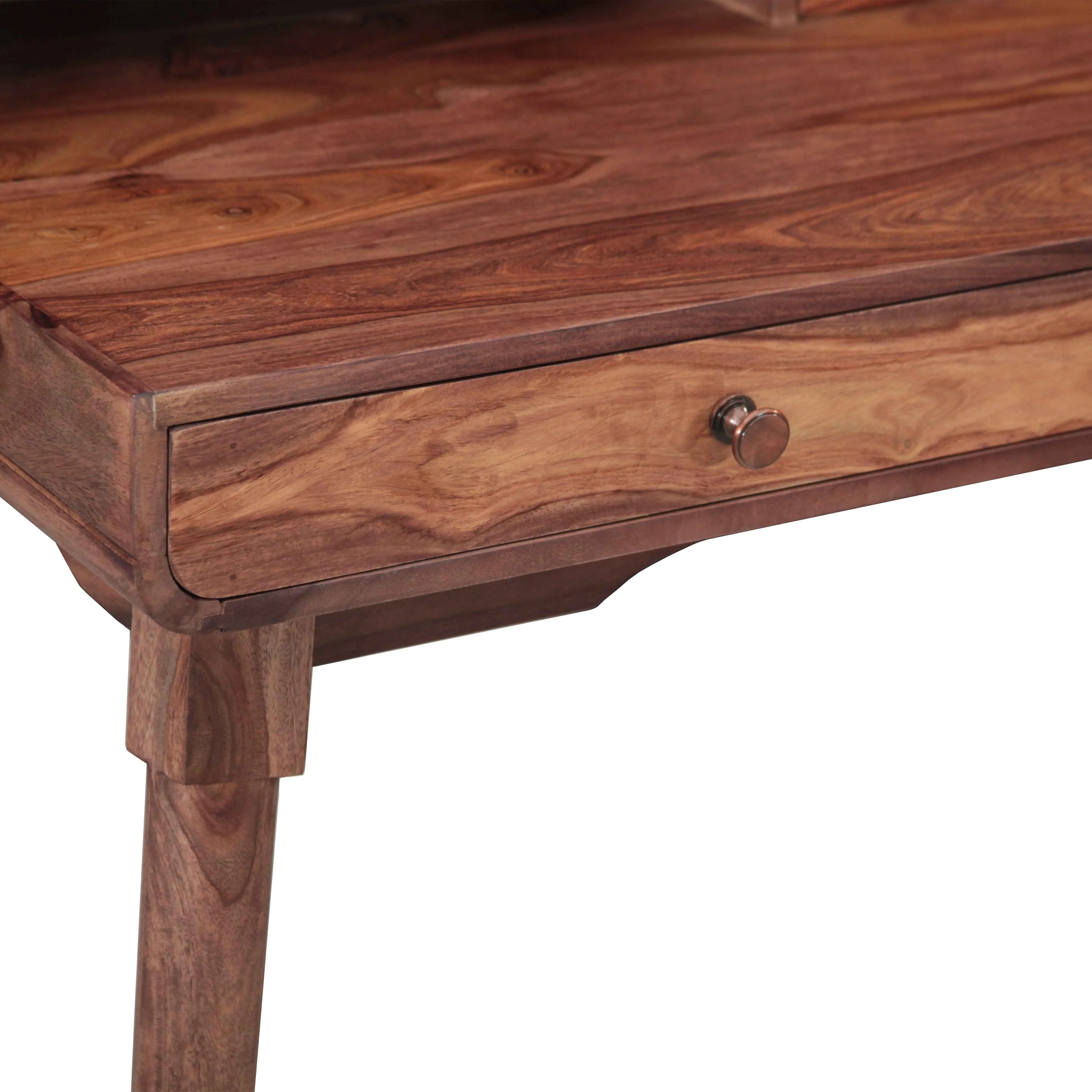 Salem Office Desk 45" in Natural Sheesham - Image 3
