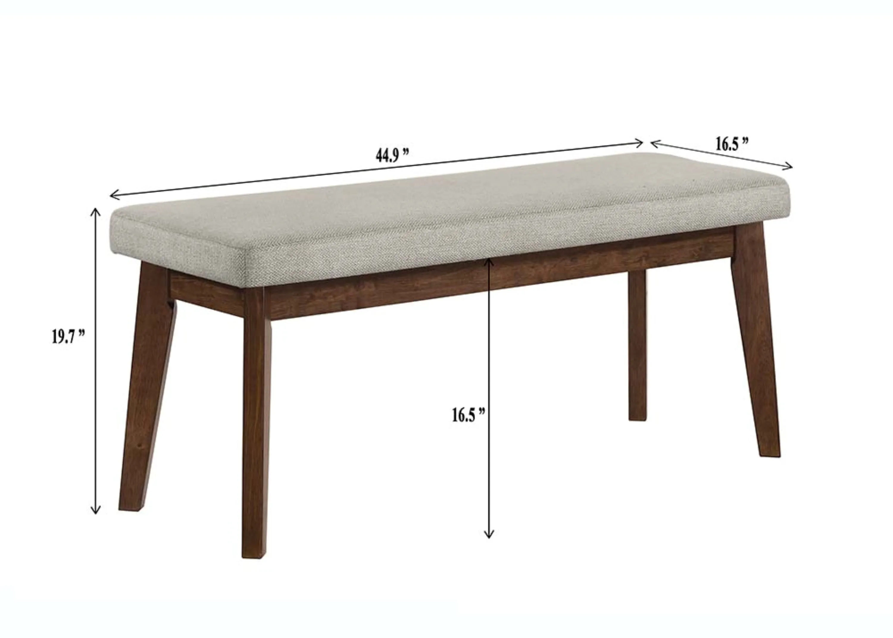 Salerno Beige and Brown Dining Set - Image 15