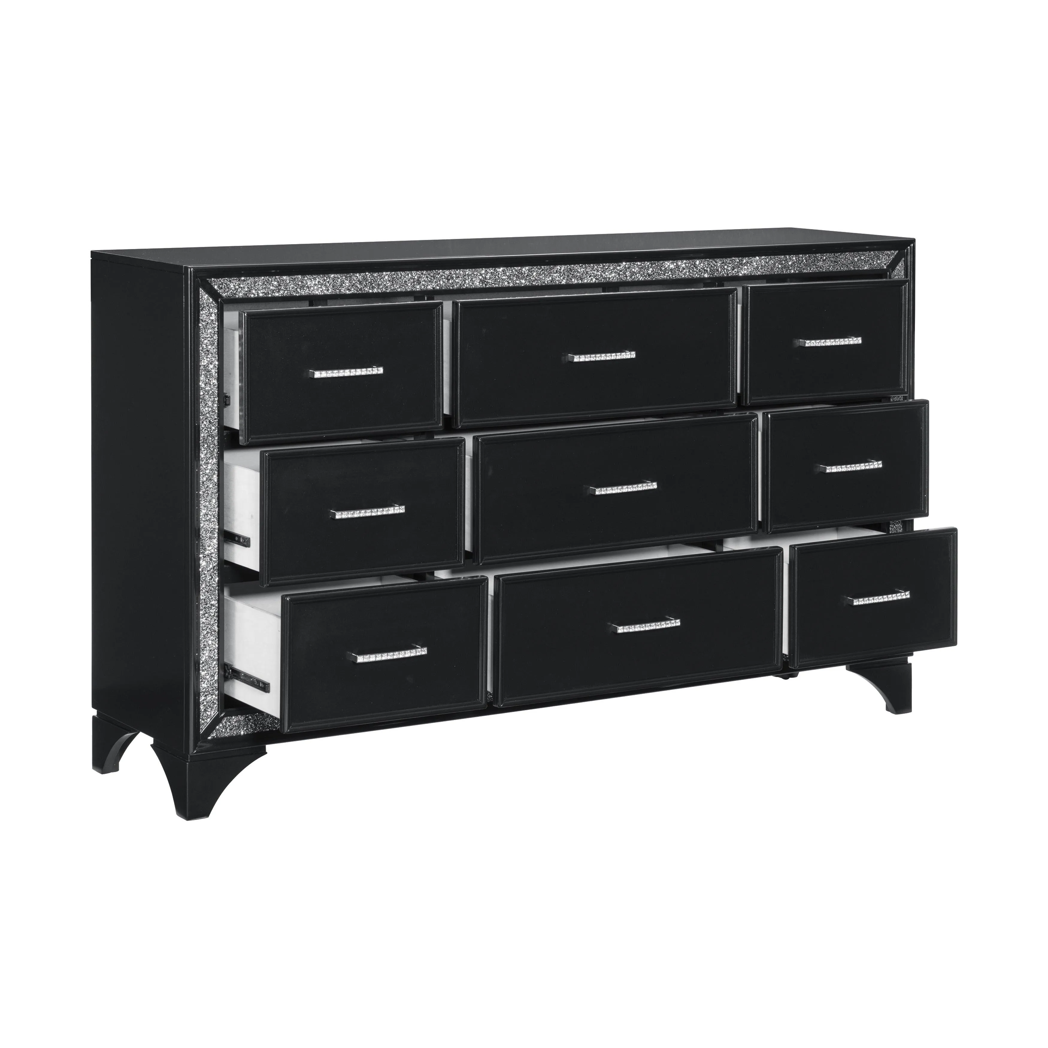 Salon Black Dresser - Image 4