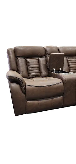Samuel Brown 3-Piece Reclining Sectional - Image 6