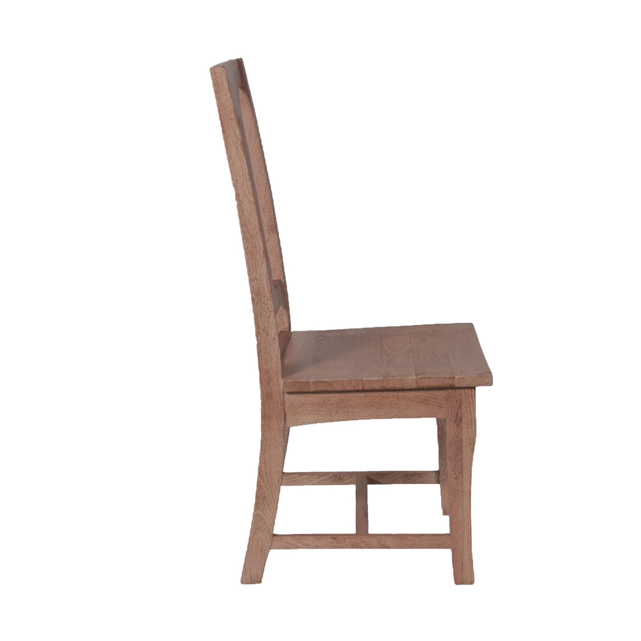 San Rafael 18" Wood Dining Chair in Antique Oak, Set of 2 - Image 3