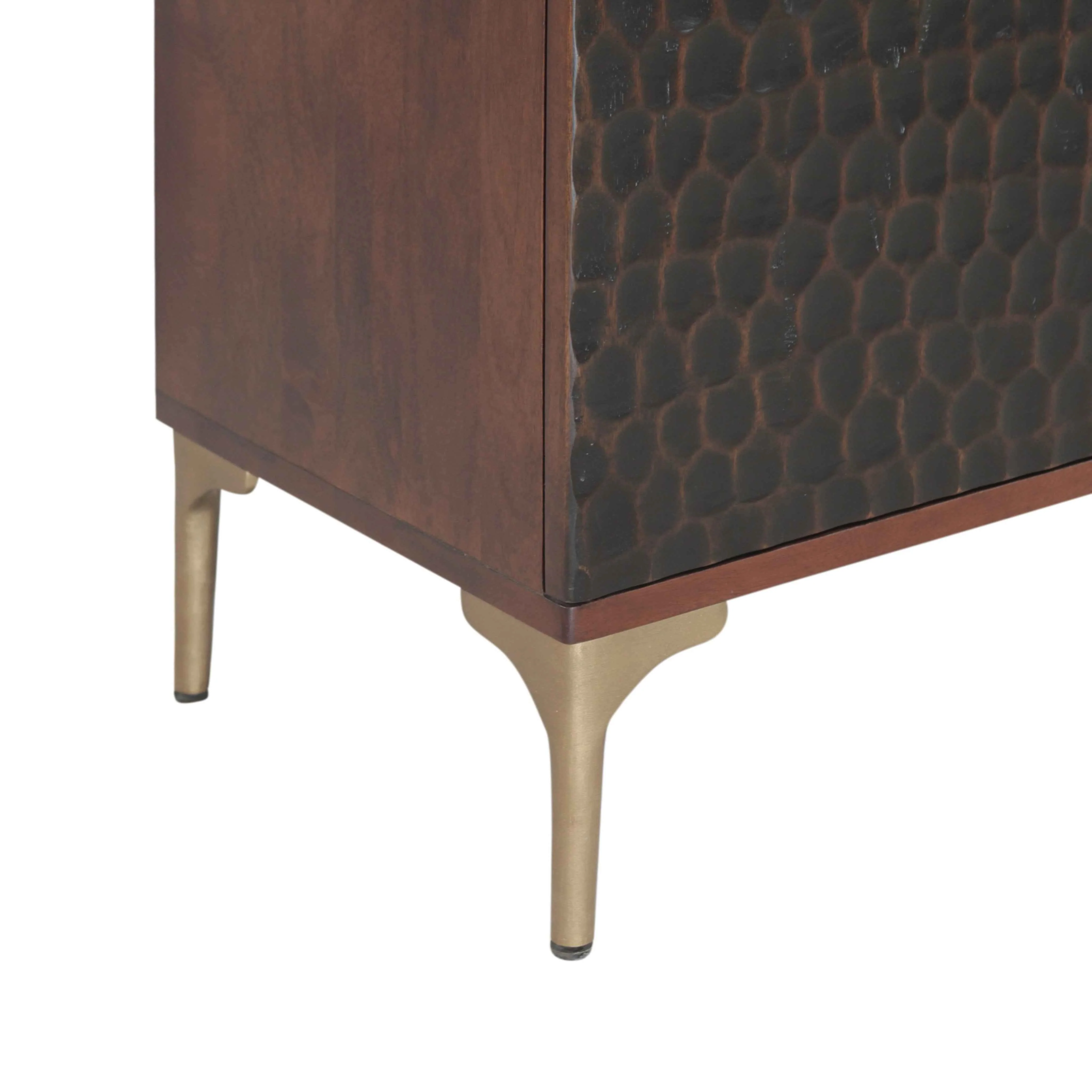 Santa Cruz 39" Bar Cabinet in Two Tone - Image 11