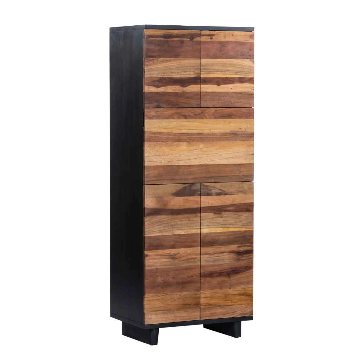 Santa Fe 72" Bar Cabinet in Natural Saal Wood - Image 7
