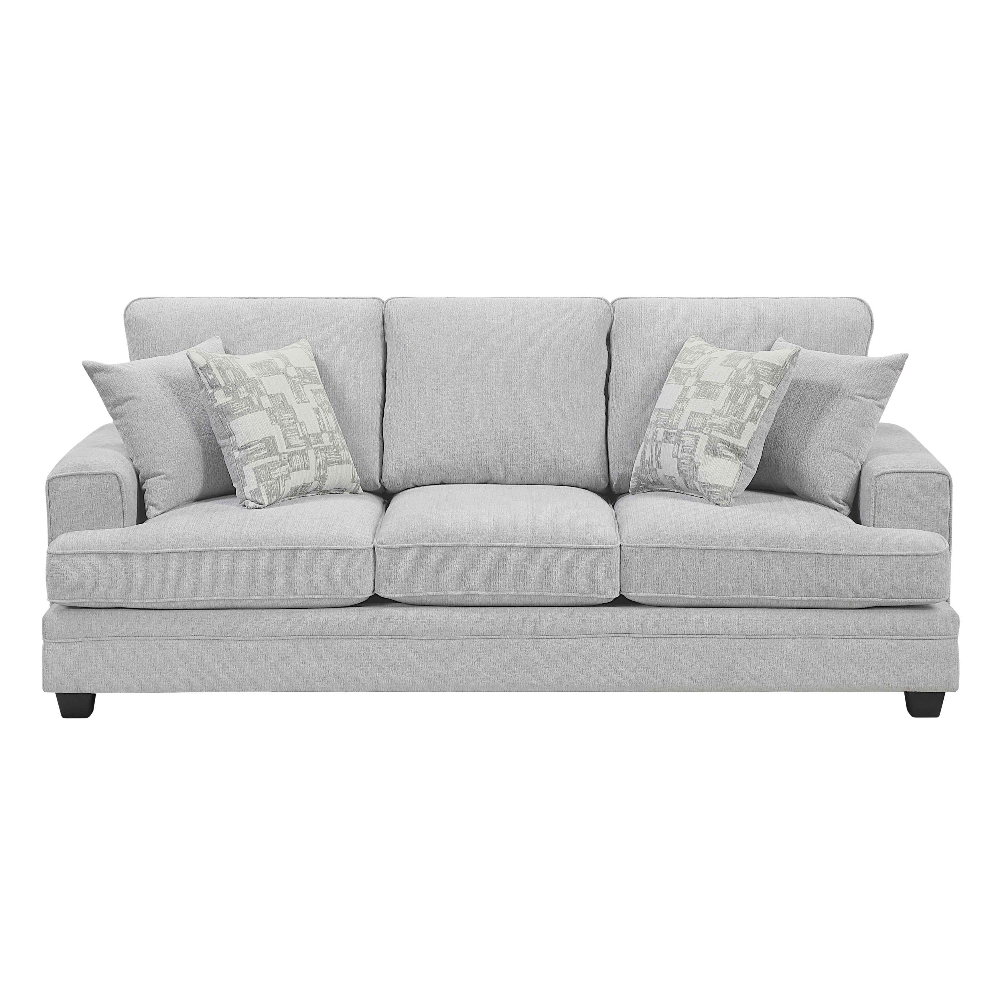 Sarah Stone Gray Living Room Set - Image 2