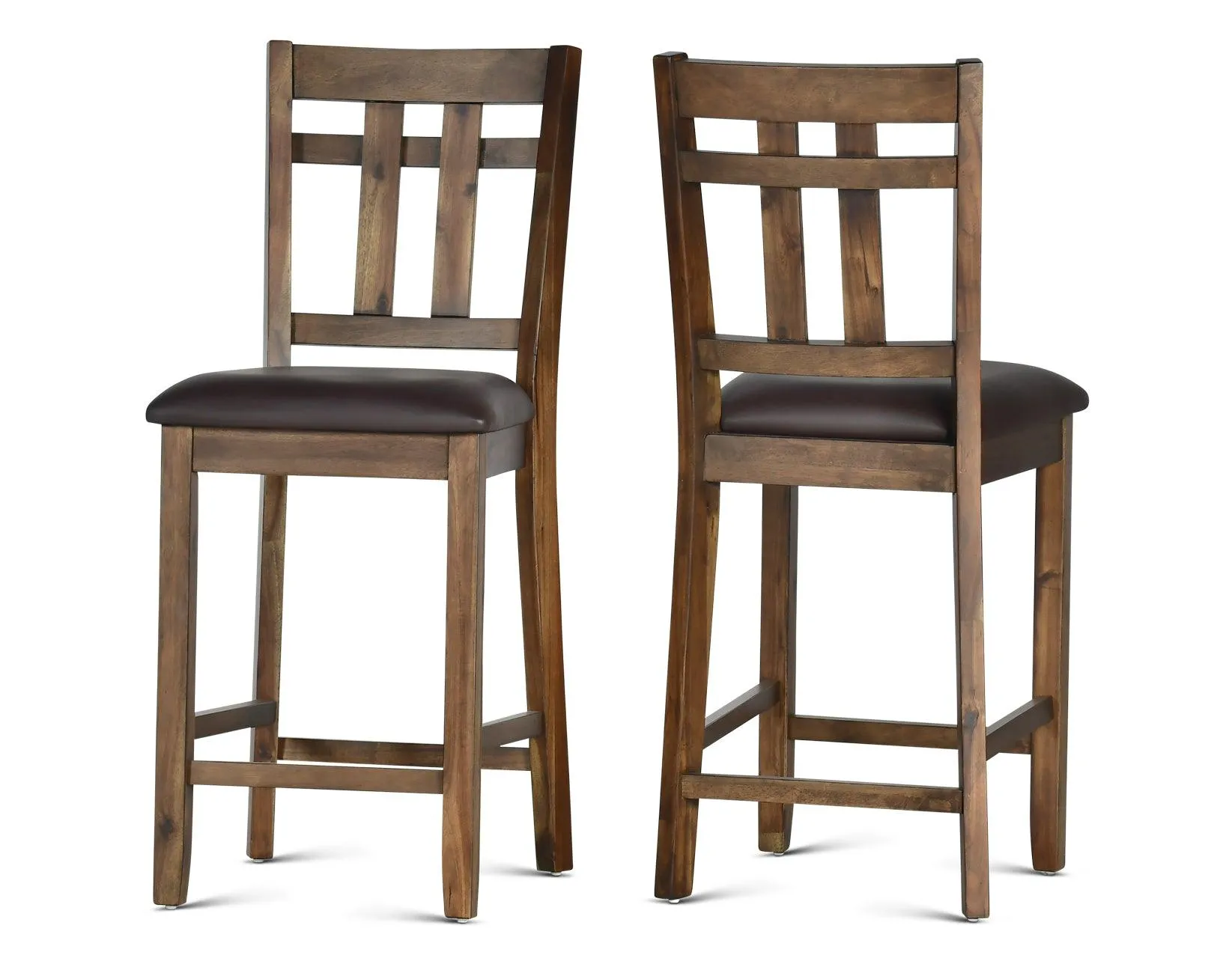 Saranac Mocha 5-Piece Counter Height Dining Set - Image 2
