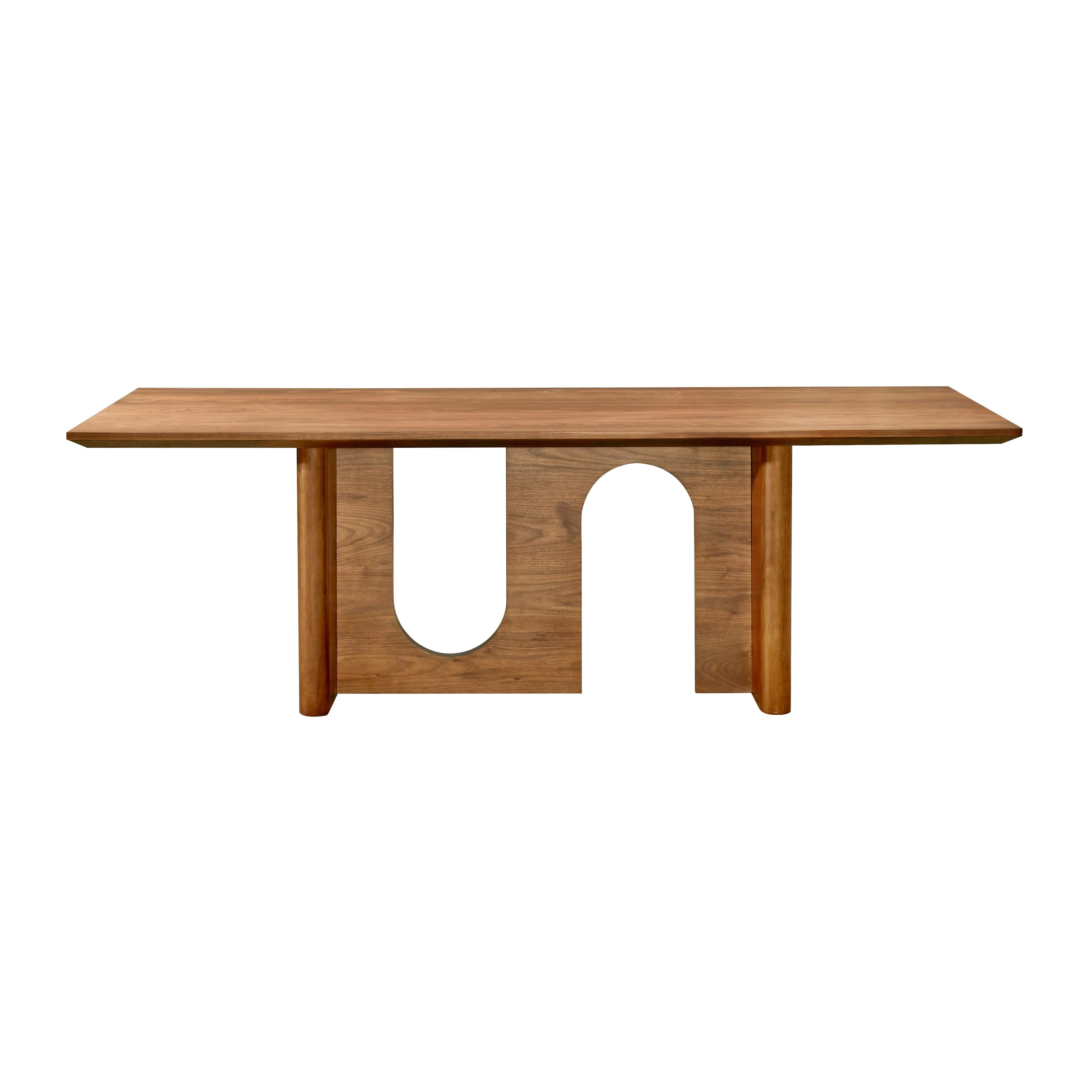 Satra Walnut Rectangular 92" Dining Table - Image 2