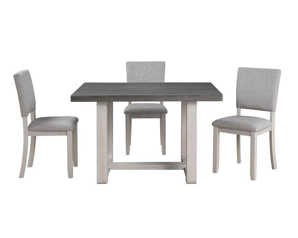 Sauro Gray 5 Pc. Dining Table Set - Image 4