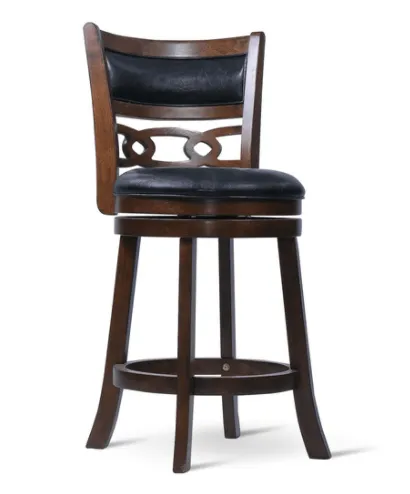 Savor Brown Swivel Counter Chair, Set of 2 - Image 6