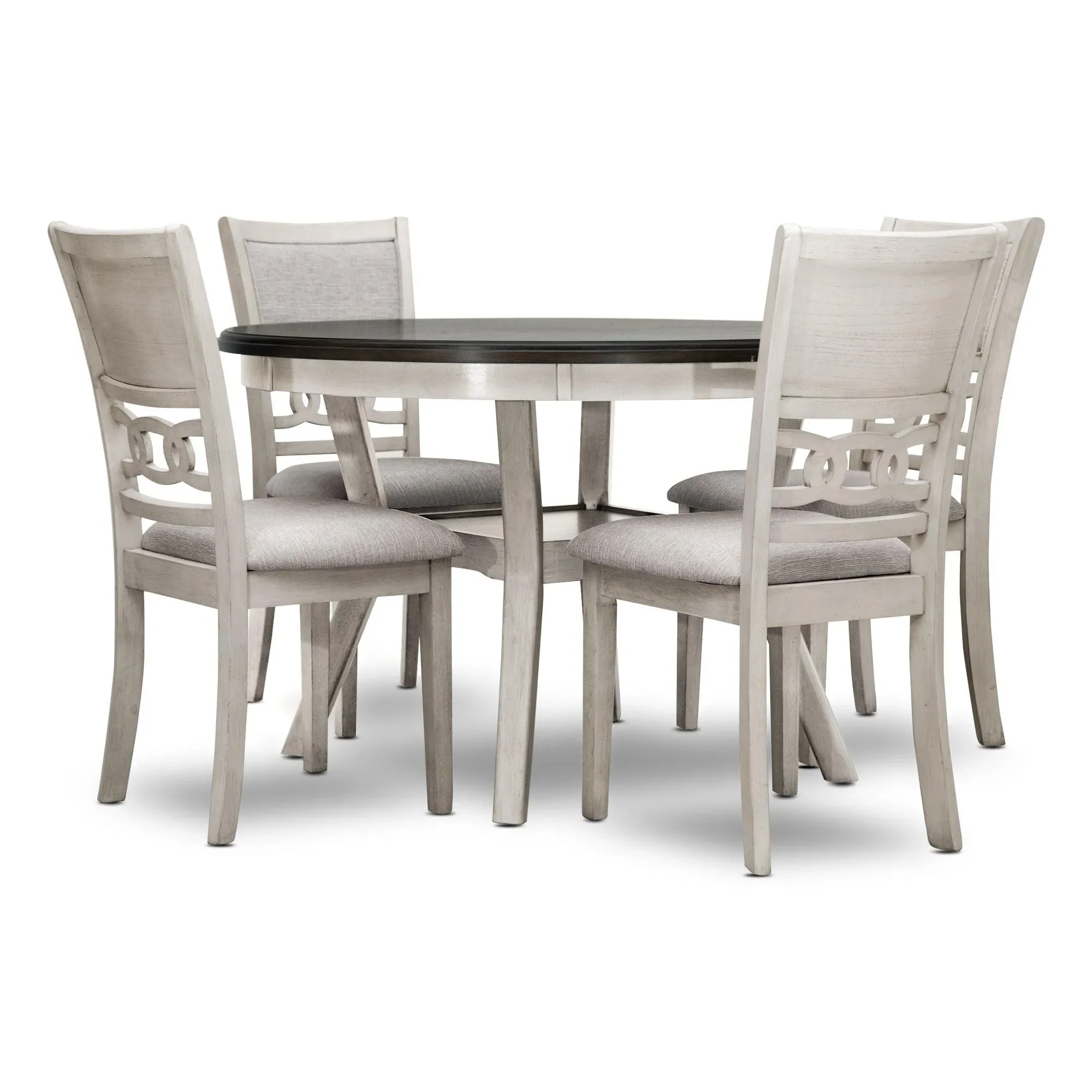 Savor White 5-Piece Dining Set - Image 4