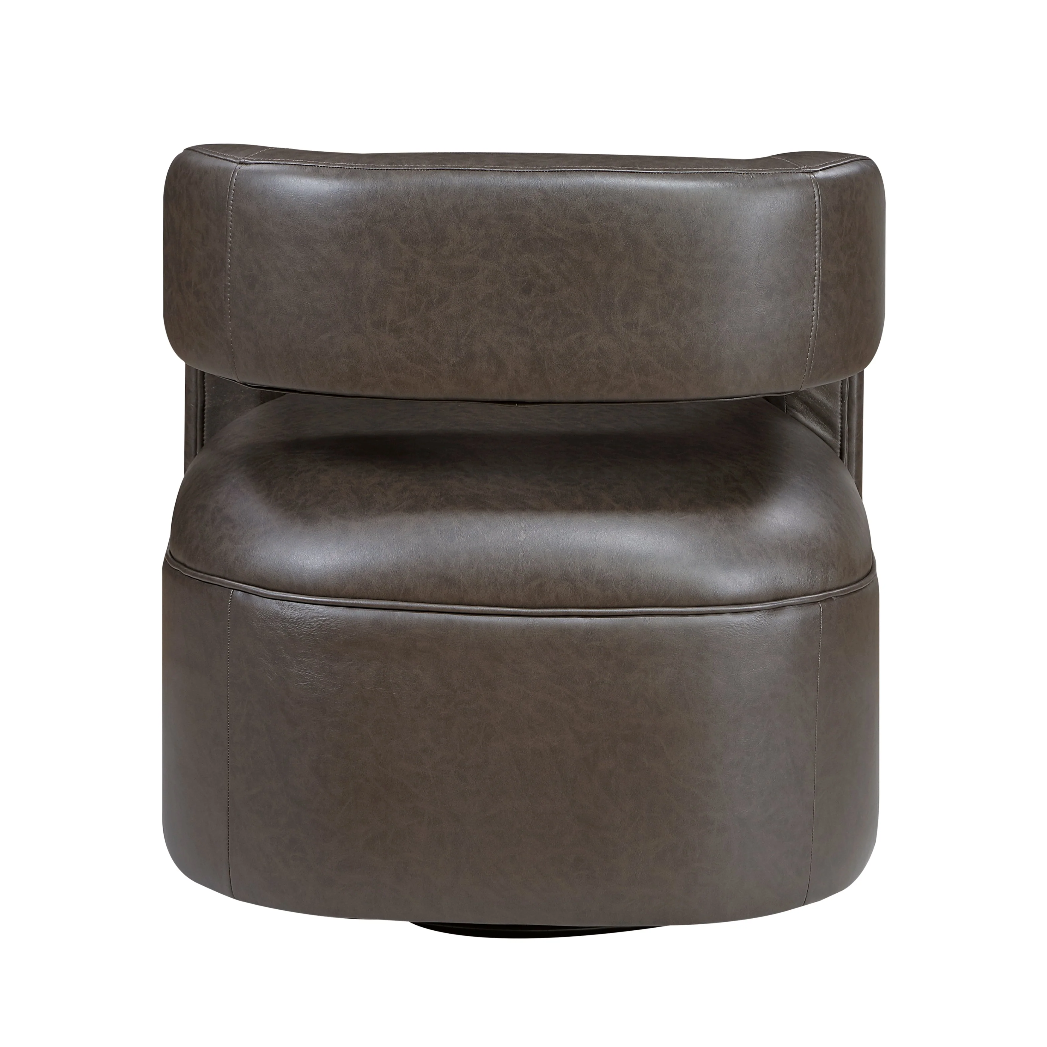 Sawyer Dark Coffee Swivel Chair - Image 5