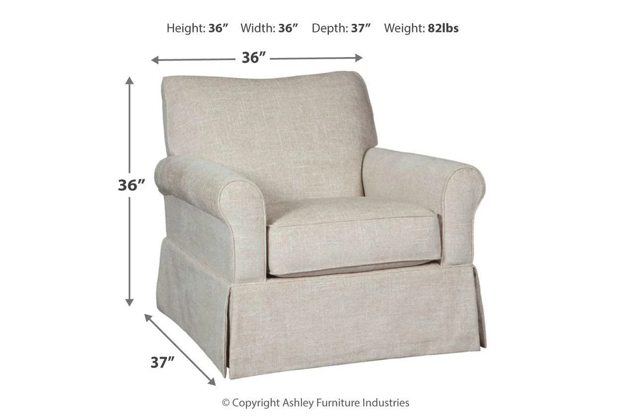 Searcy Quartz Accent Chair - Image 4