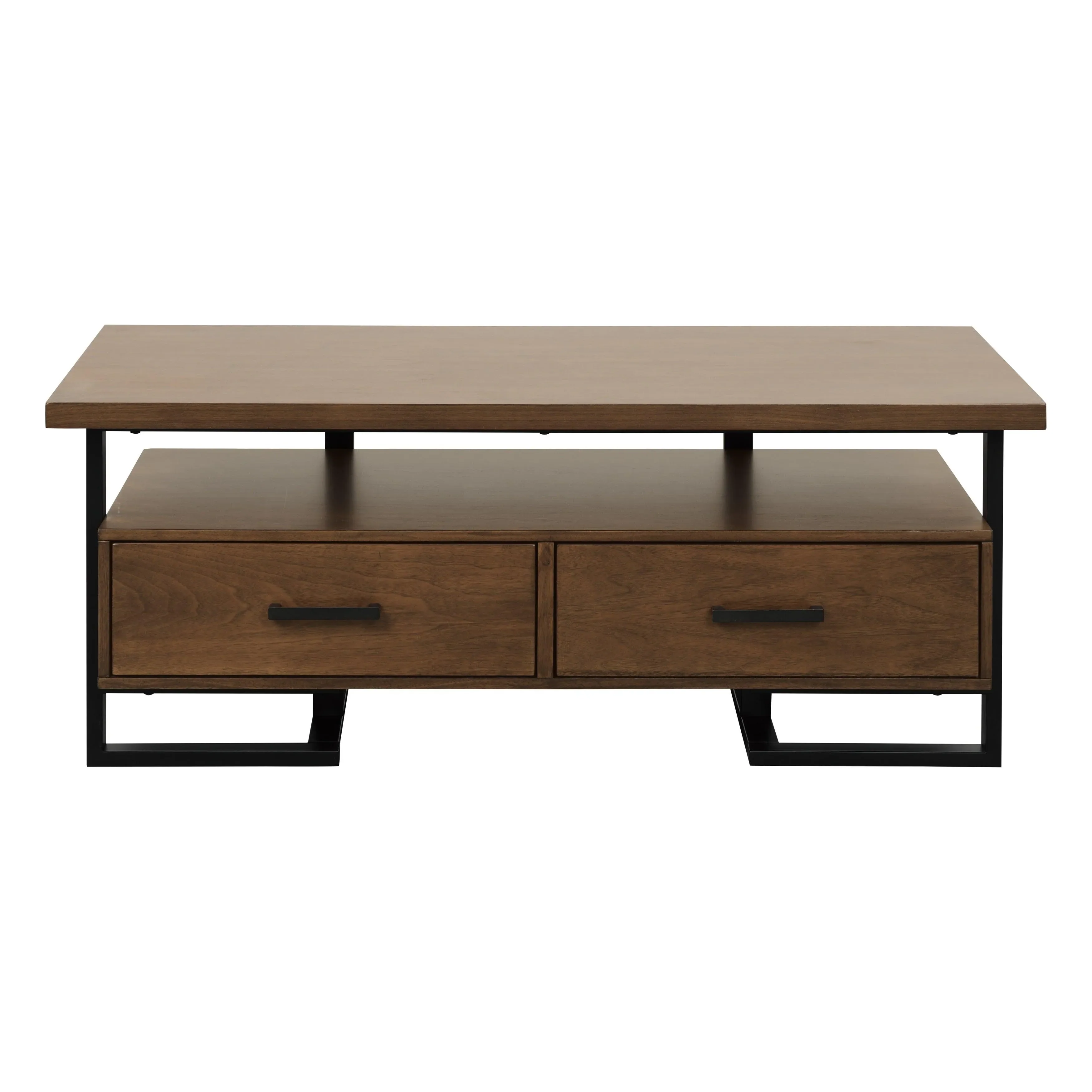 Sedley Walnut/Rustic Black Cocktail Table - Image 3