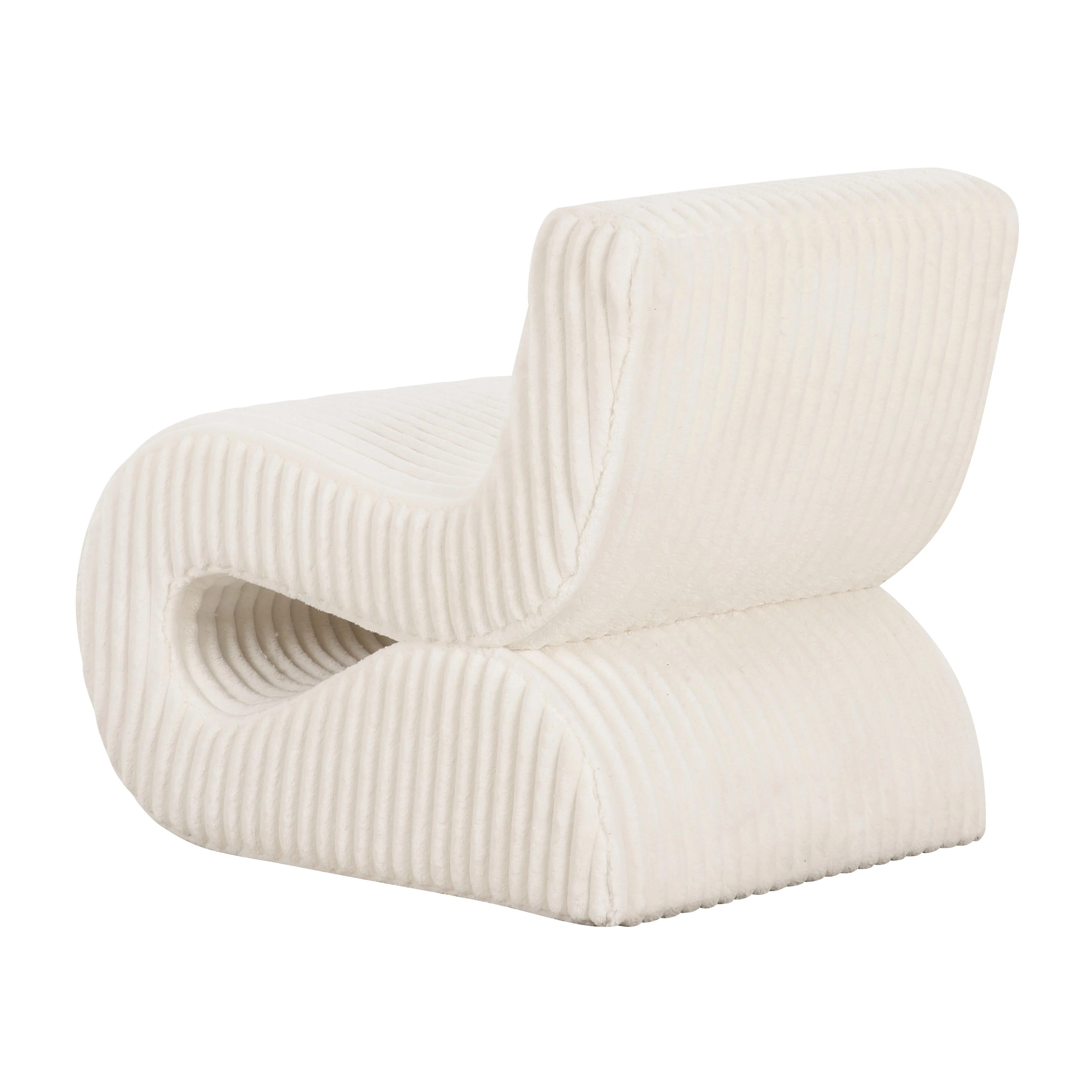 Senna Oversized Corduroy Accent Chair - Image 4