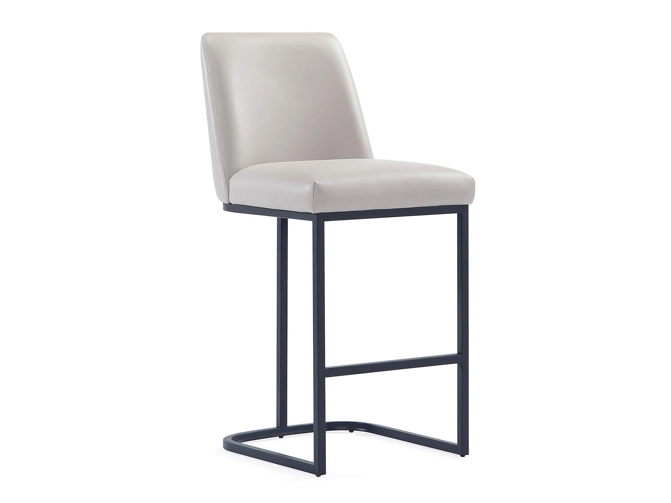 Serena Counter Stool in Light Grey