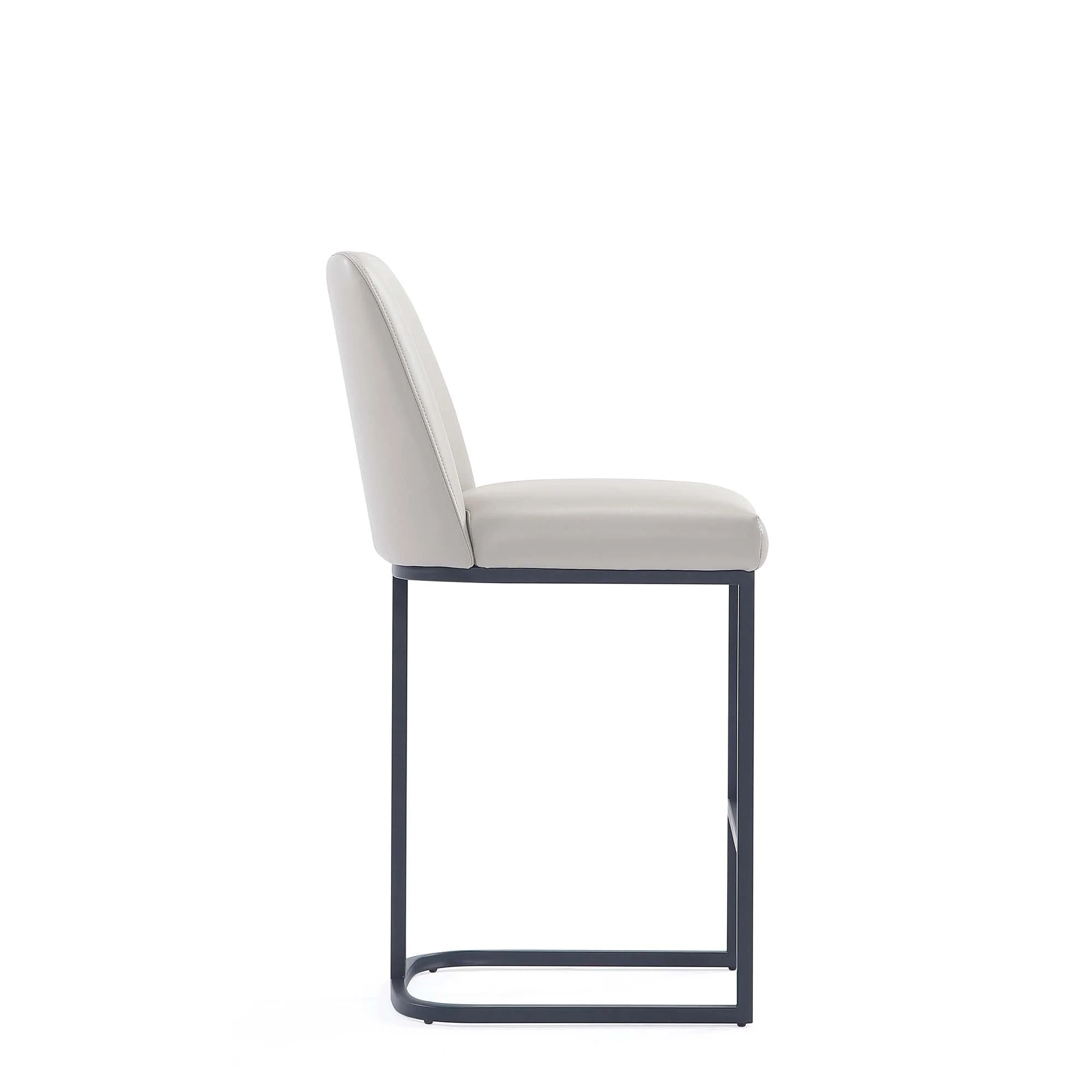 Serena Counter Stool in Light Grey - Image 7