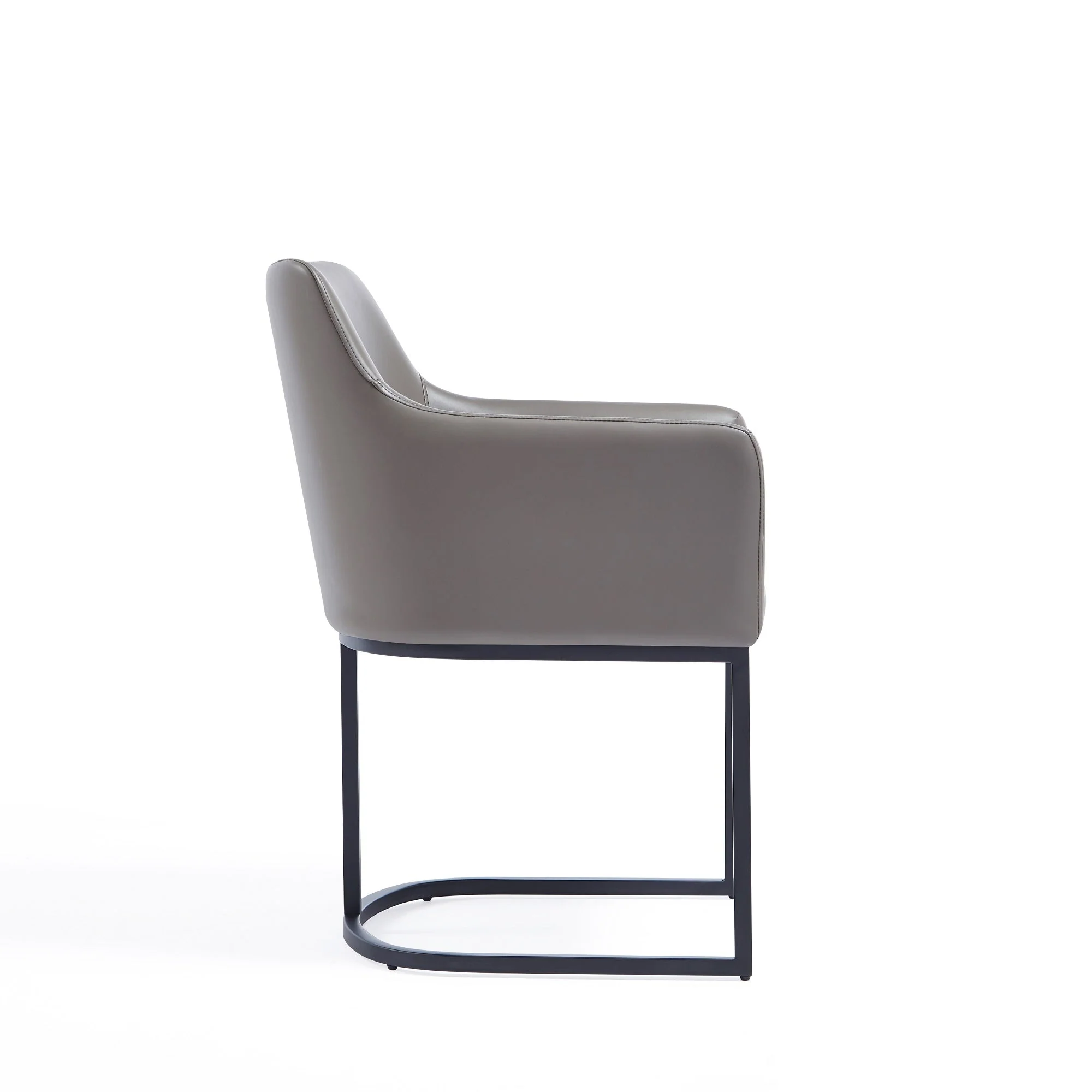 Serena Dining Armchair in Grey - Image 6