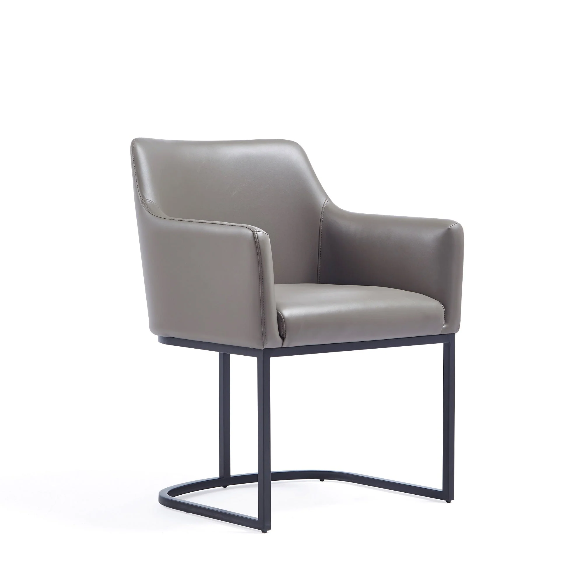 Serena Dining Armchair in Grey (set of 2) - Image 5