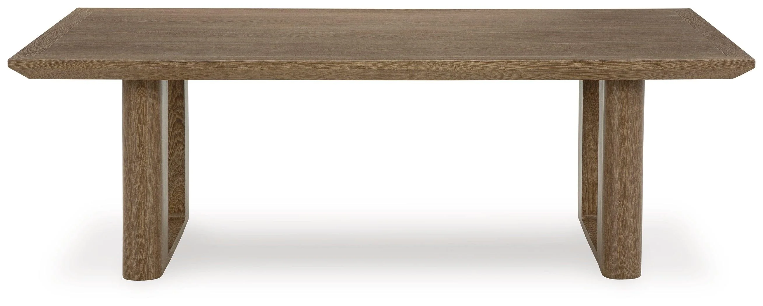 Serene Bay Dark Brown Outdoor Coffee Table - Image 3