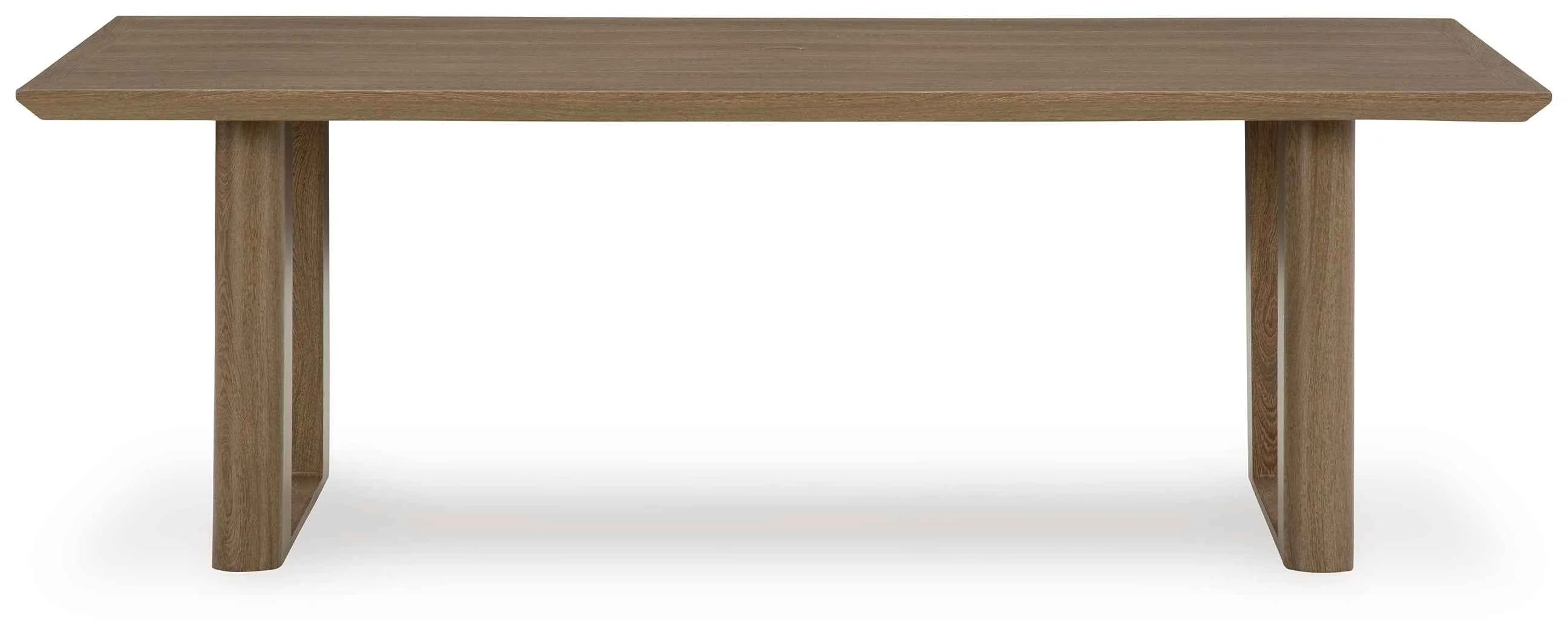 Serene Bay Dark Brown Outdoor Dining Table - Image 3