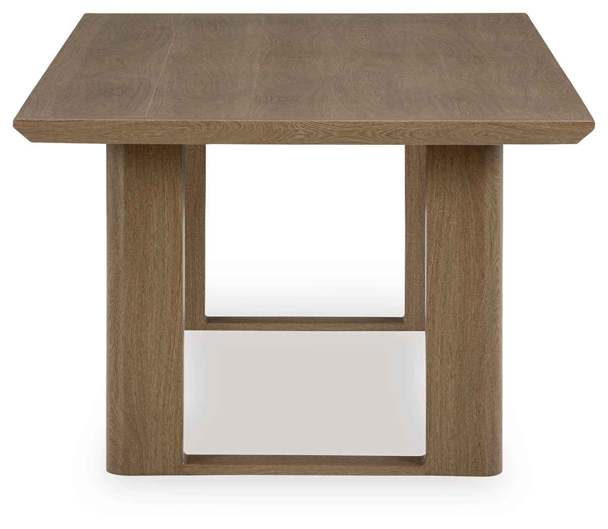 Serene Bay Dark Brown Outdoor Dining Table - Image 4