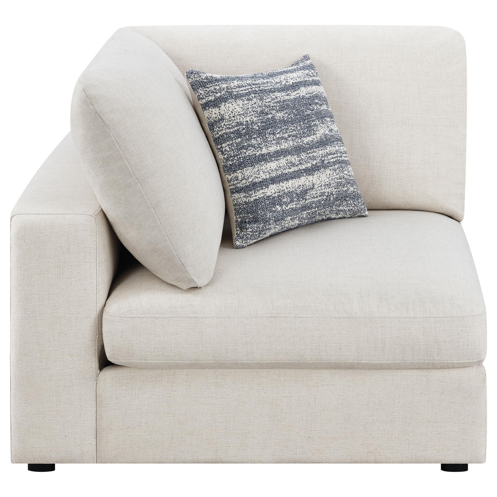 Serene Beige Upholstered Corner - Image 6