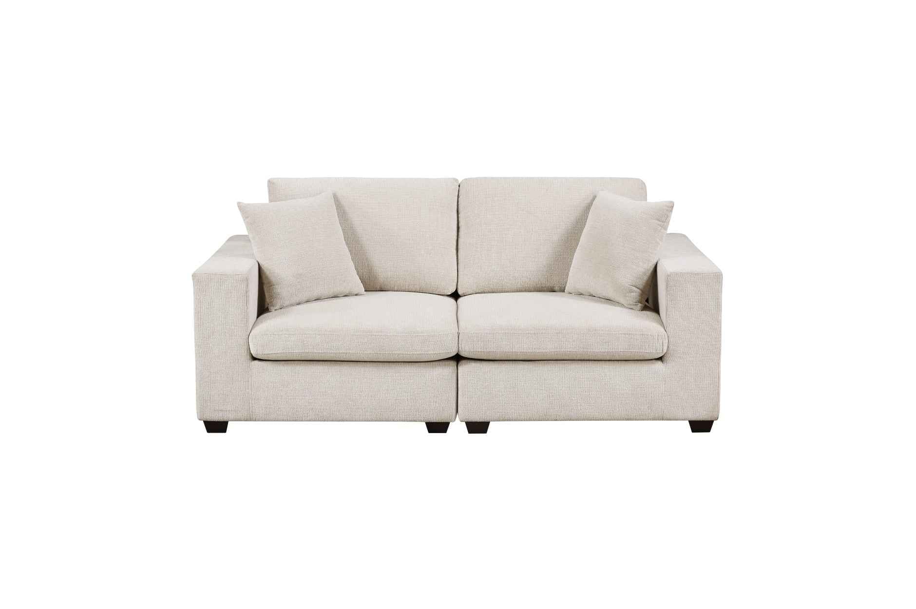 Serenity Beige Loveseat