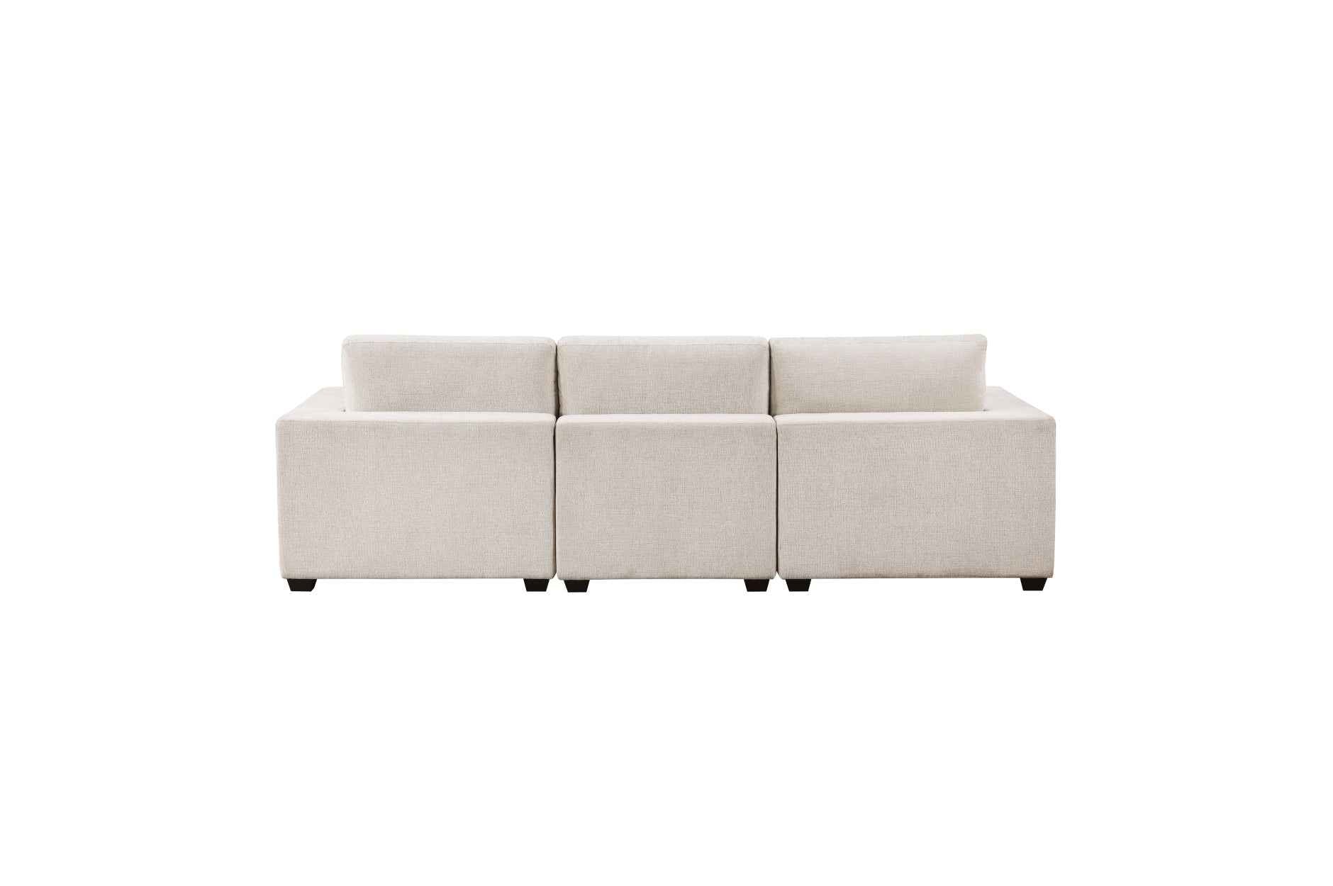 Serenity Beige Sofa - Image 3