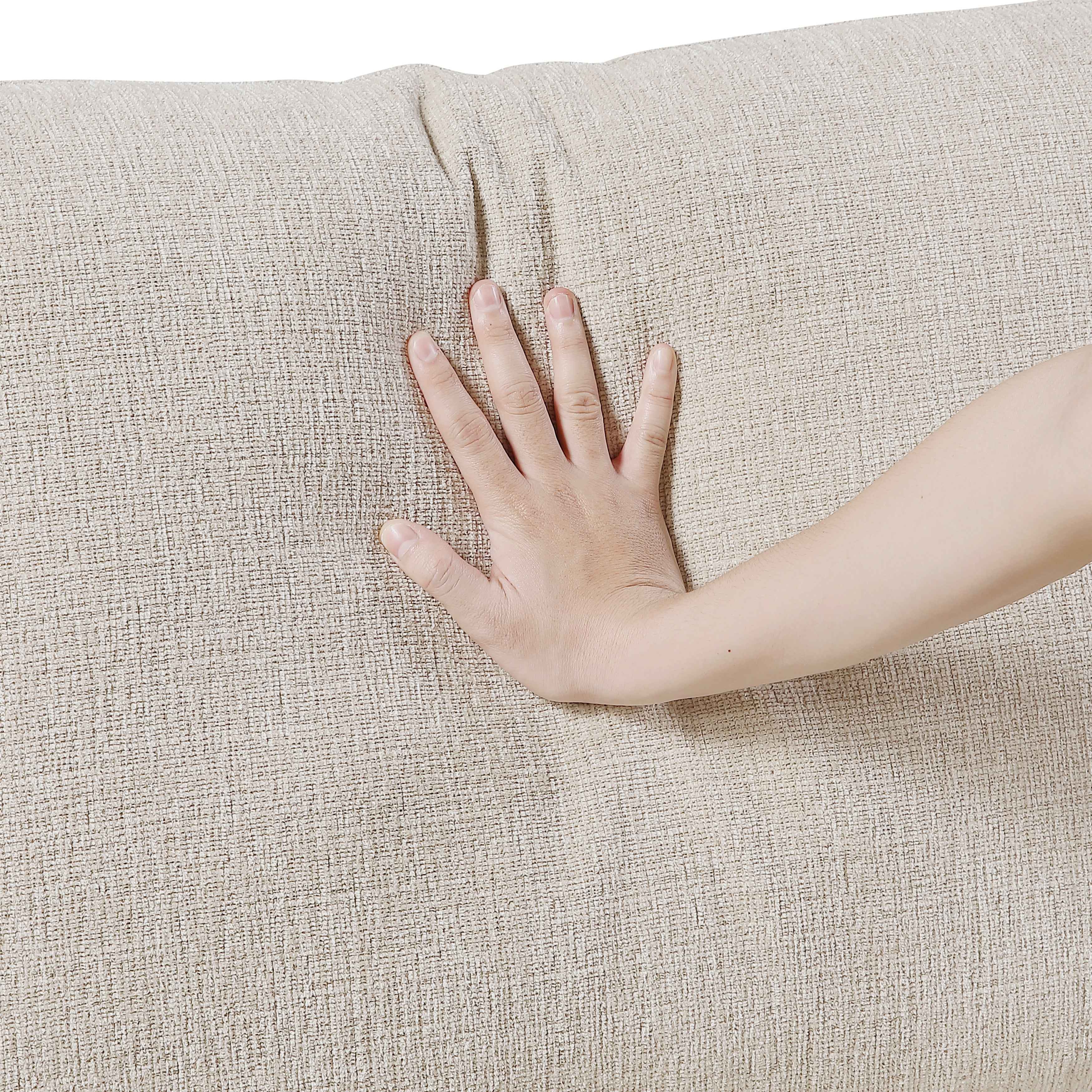 Serenity Beige Sofa - Image 4